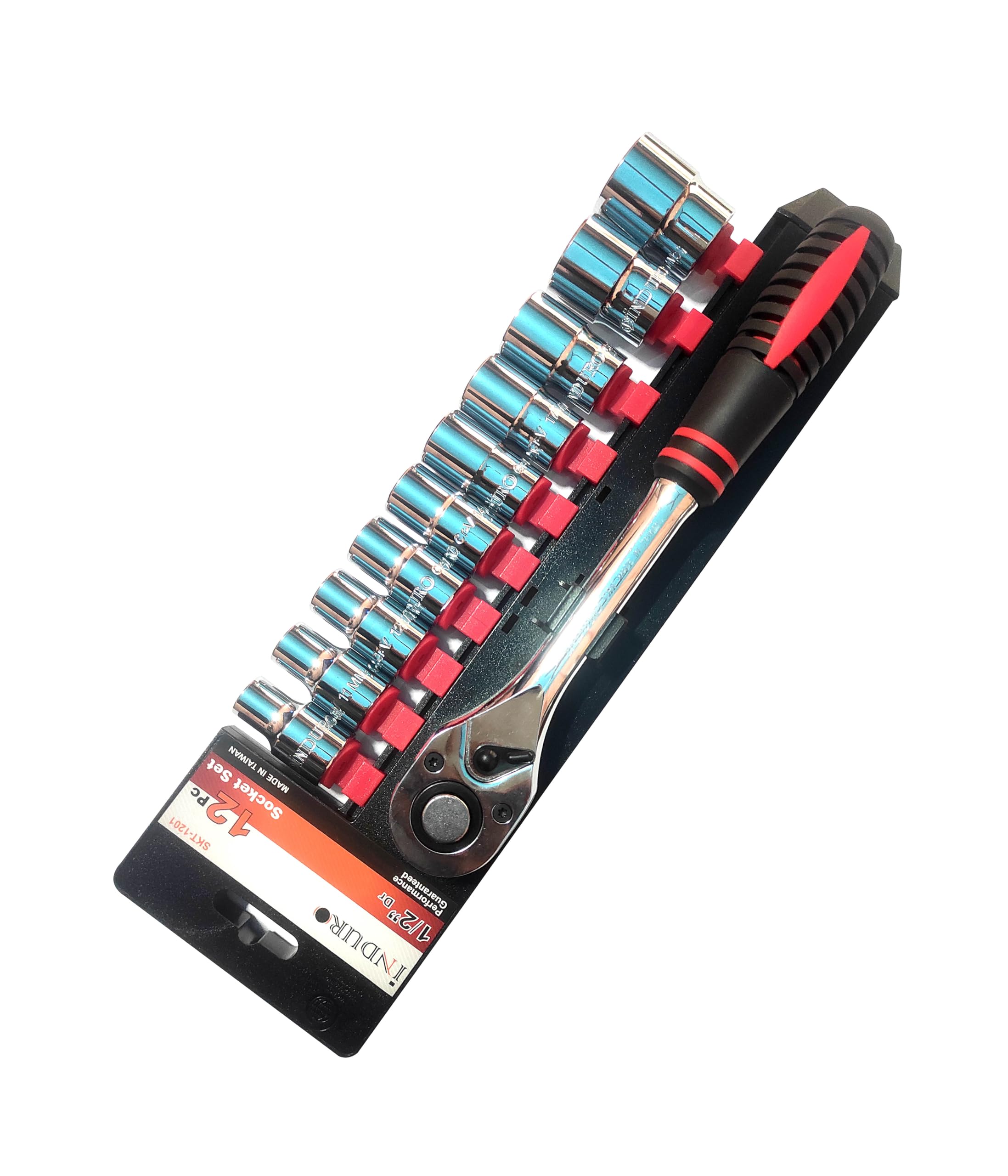 INDURO 1/2 inch Socket Set 11 PC (10 to 24 mm 6Pt Socket)