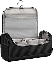 SITHON Travel Bag for Dyson Airwrap Styler, Portable Case Bag for Dyson Airwrap Hairstyle Tool and Extensive Accessories, Storage Bag with Hooks, Travel Bag for Airwrap Hair Styler, black, travel tote