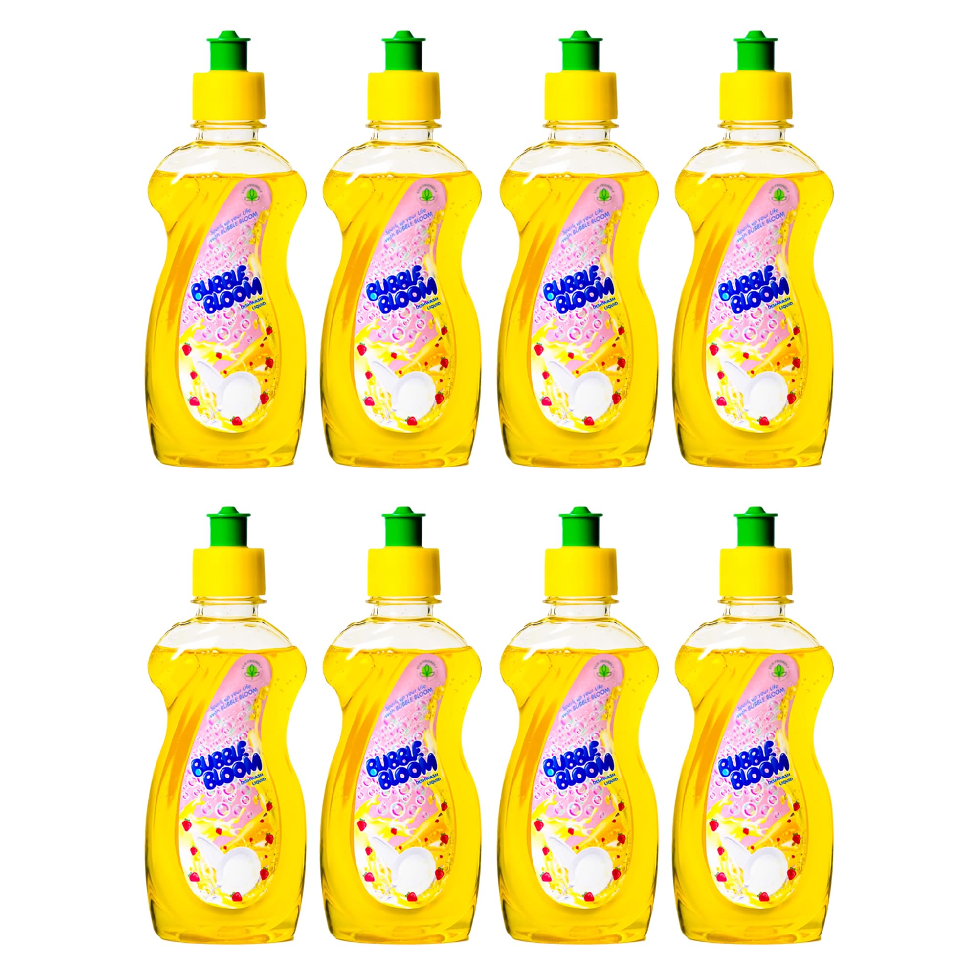 BUBBLE BLOOM Dishwashing Liquid Dish Soap Original Scent 8