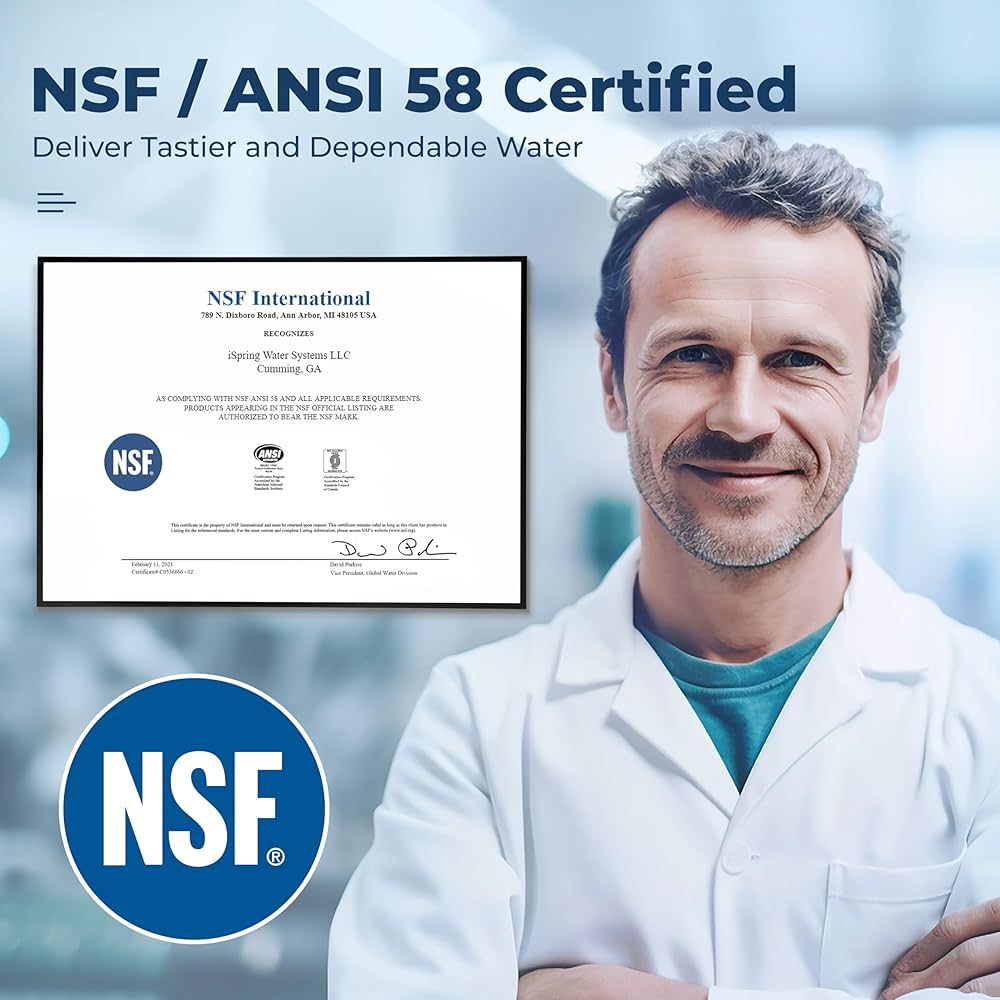 Amazon | iSpring NSF Certified ROタンクレス シリーズ 逆浸透