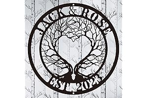 Personalized Family Tree Wall Art: Preserve Your Family's Legacy with Custom Metal Decor