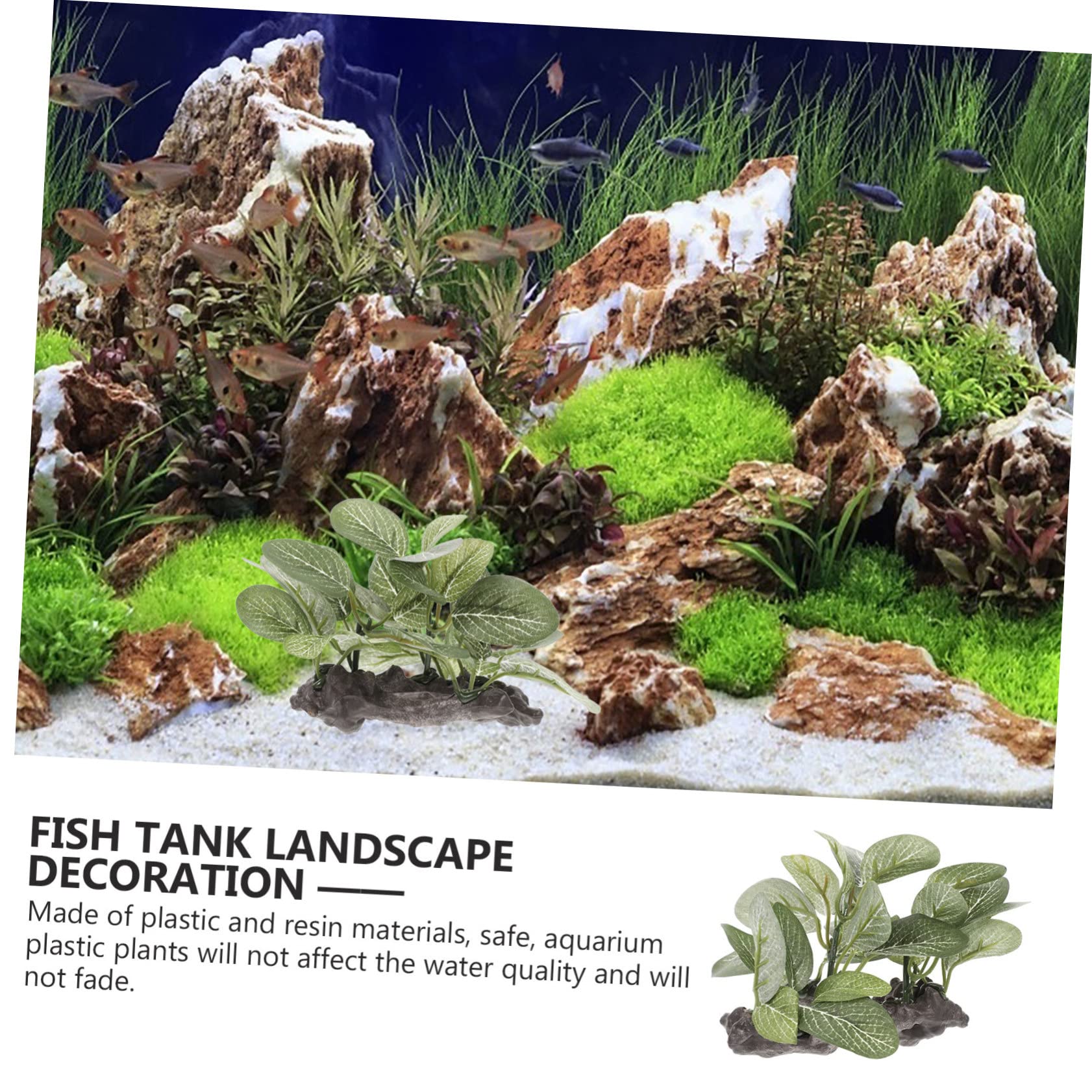 Künstliche Wasserpflanzen Für Aquarium - Realistische Aquarium Deko Für Fische & Teich