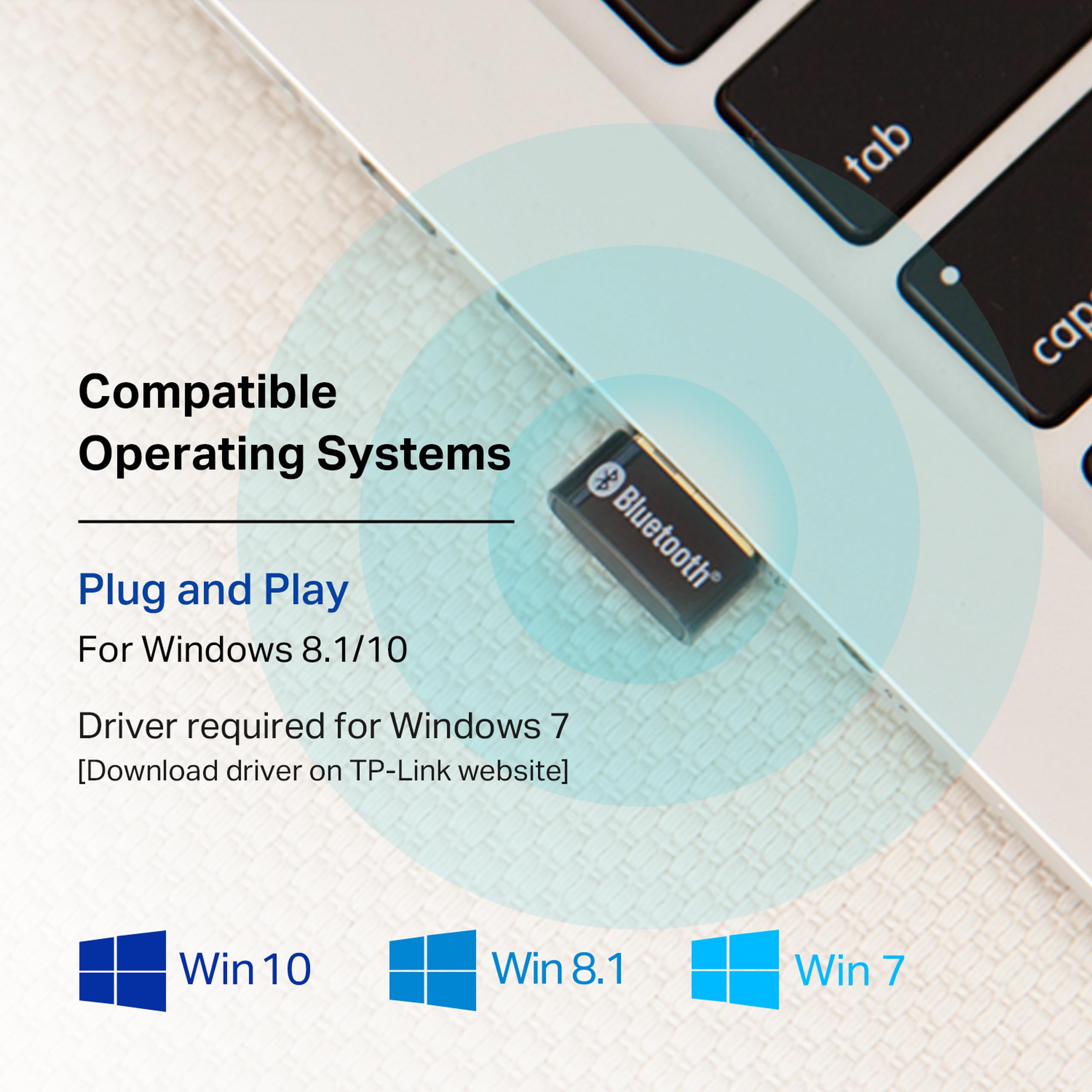 TP-Link USB Bluetooth Adapter for PC - Bluetooth 5.4 USB Dongle Receiver — Amazon image 4