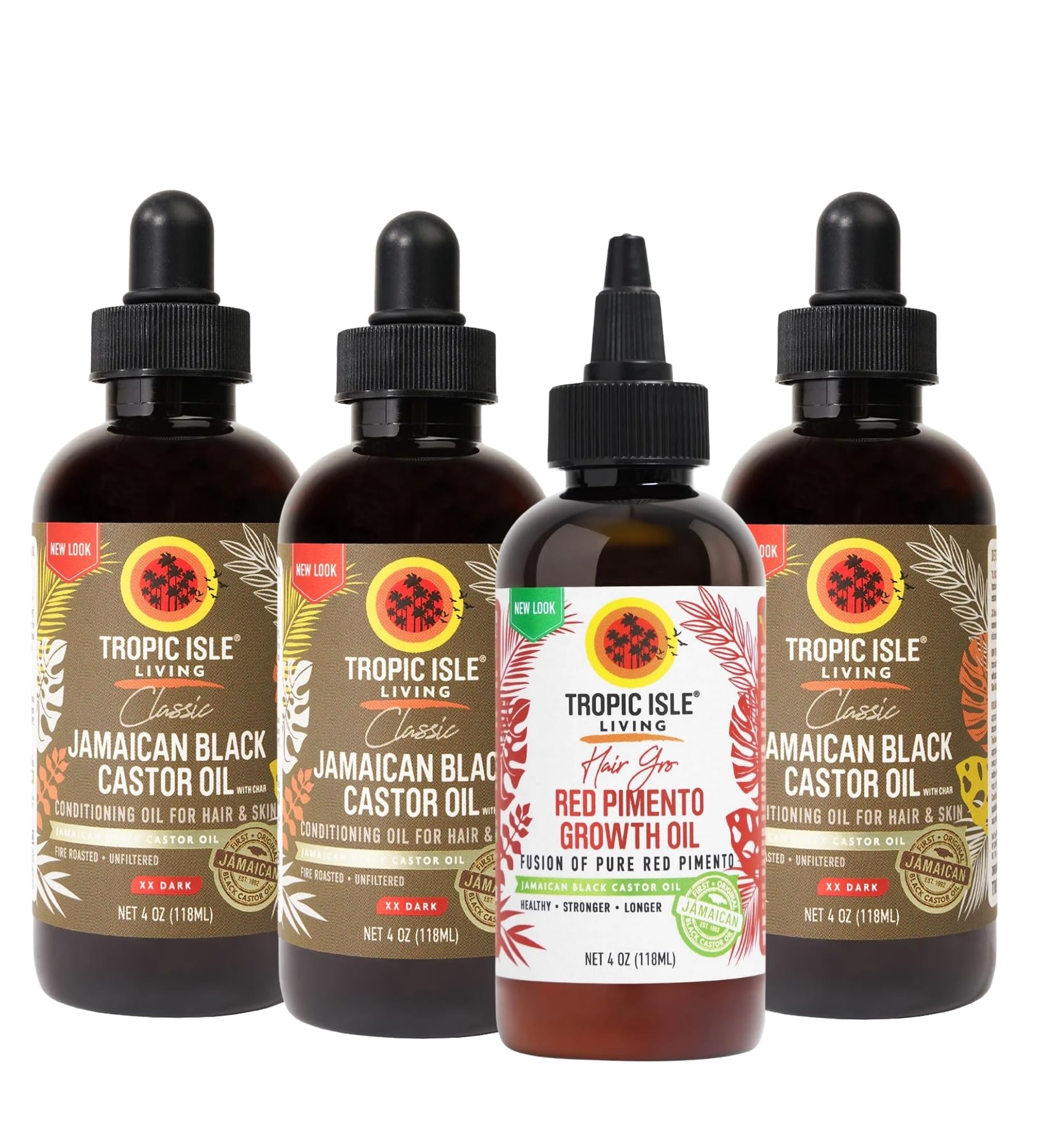 Photo 1 of Tropic Isle Living Castor Oil Gift Set - 4 Items