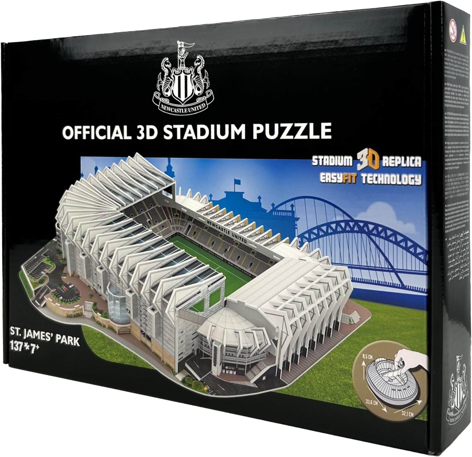 Games 3d Stadium Puzzles - Newcastle Utd/toys