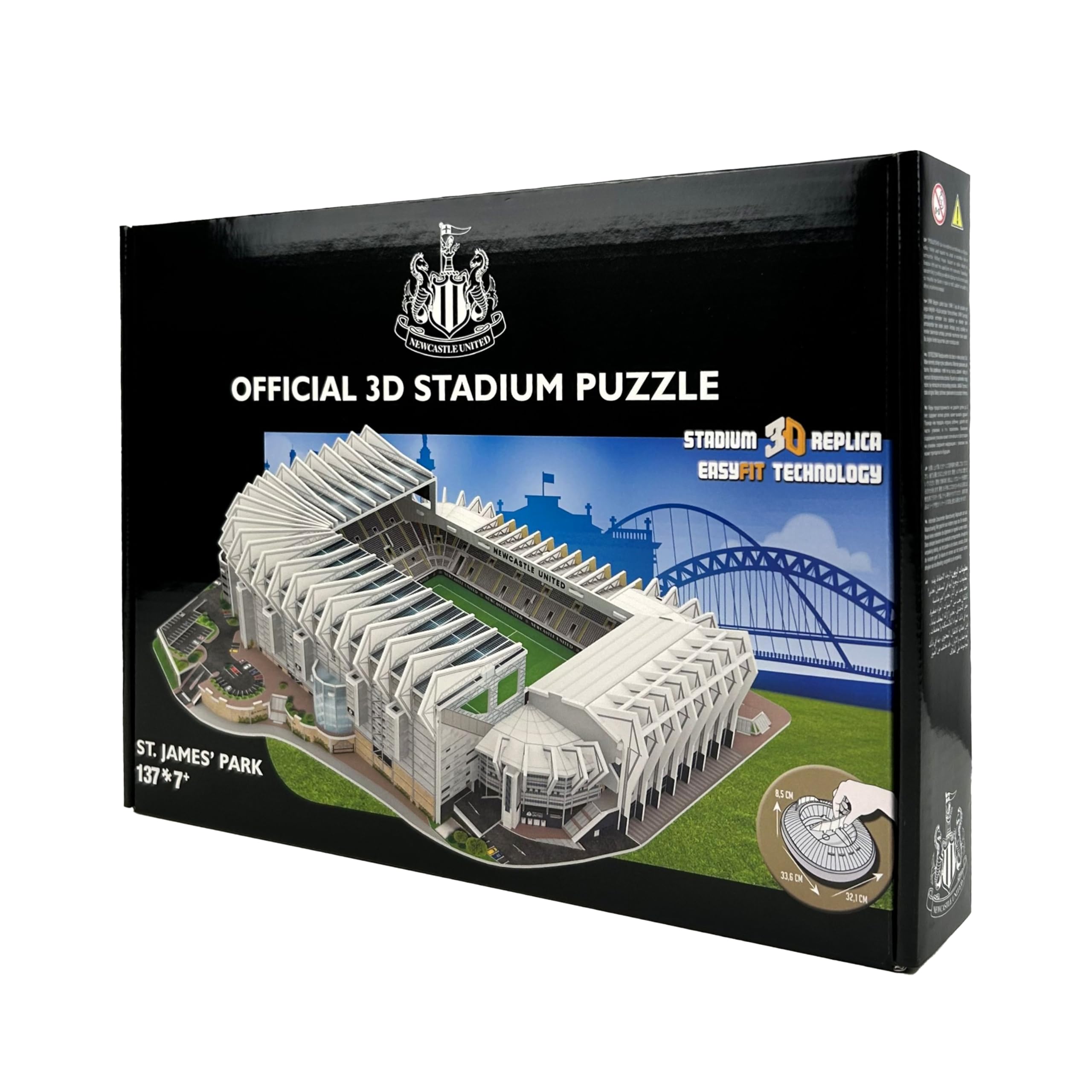 Amazon.co.jp: Newcastle Utd St. James Park Stadium 3D Jigsaw