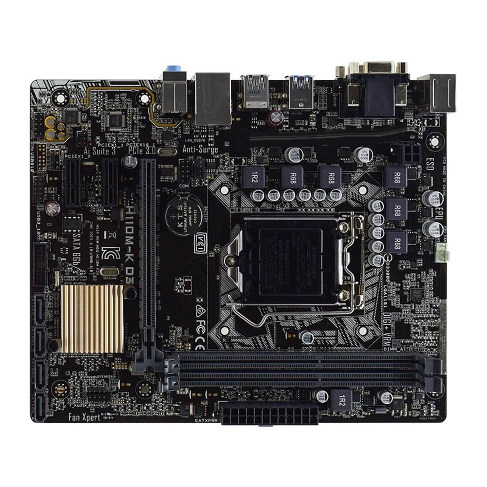 Schede madri Fit For ASUS H110M-K D3