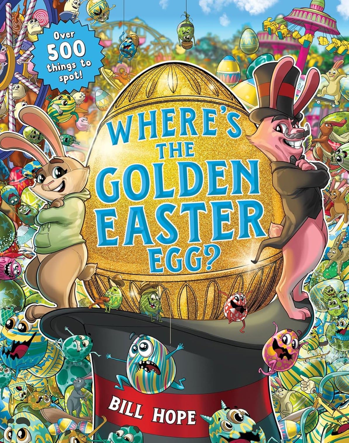 Where's the Golden Easter Egg?: a search and find book
