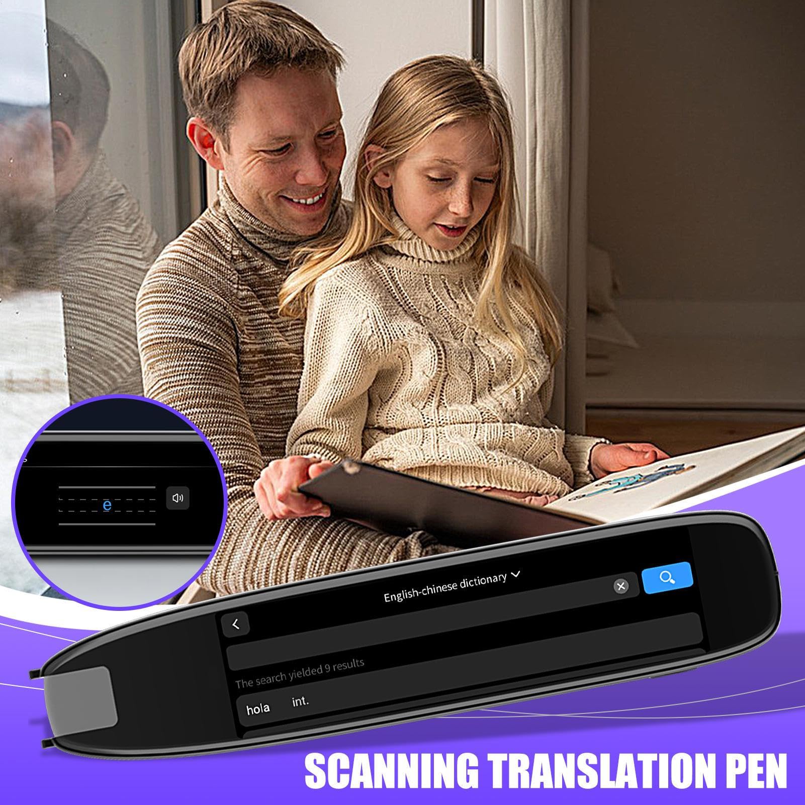 Penna Lettura Penna Scanner Traduttore per Dislessia | 142 Lingue Dizionari Elettronici Scanner in Voce Strumenti Lettura per Studenti