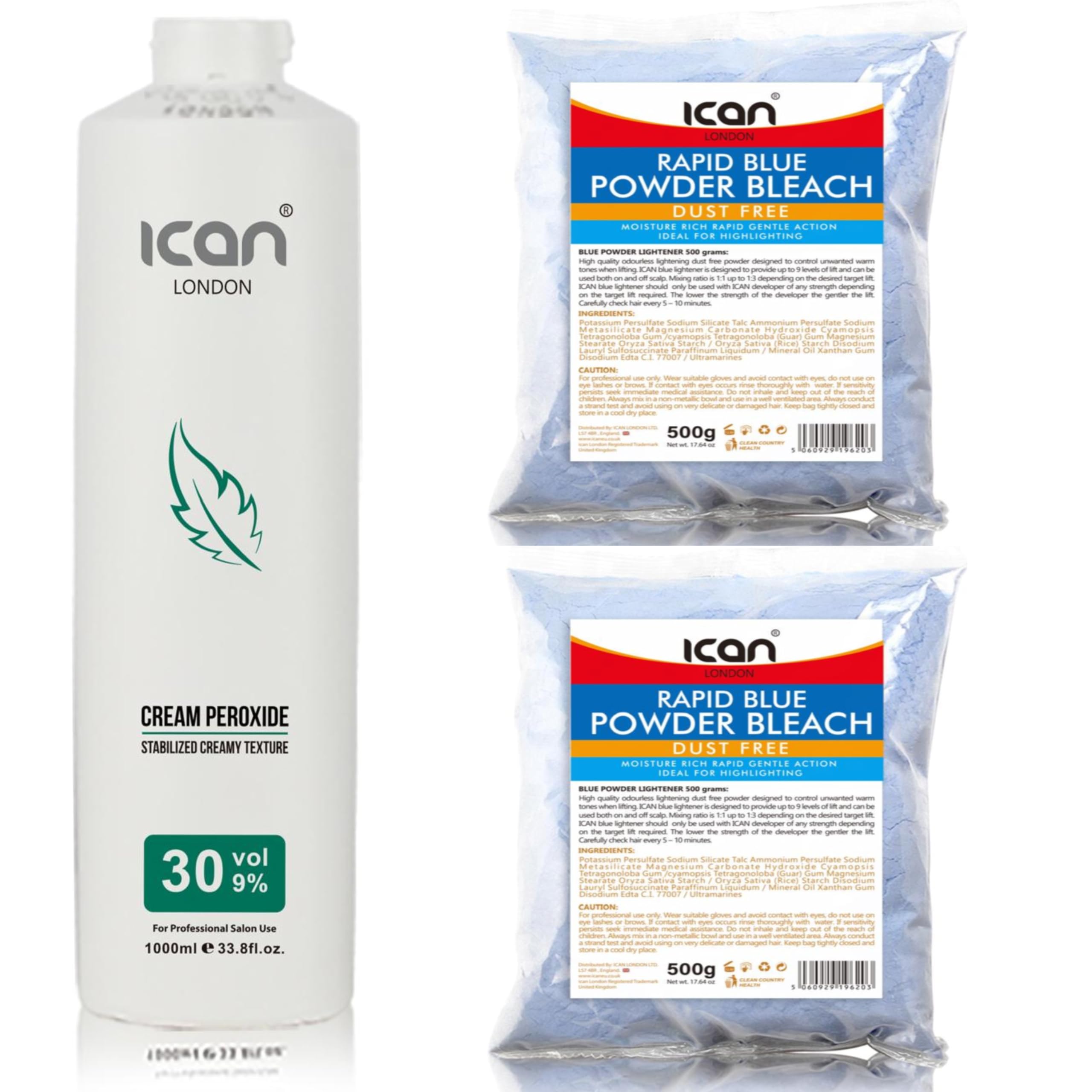 ICAN PROFESSIONAL CREAM PEROXIDE 20 VOL 6% 1 Litre (1000ml) – BigaMart - View #6