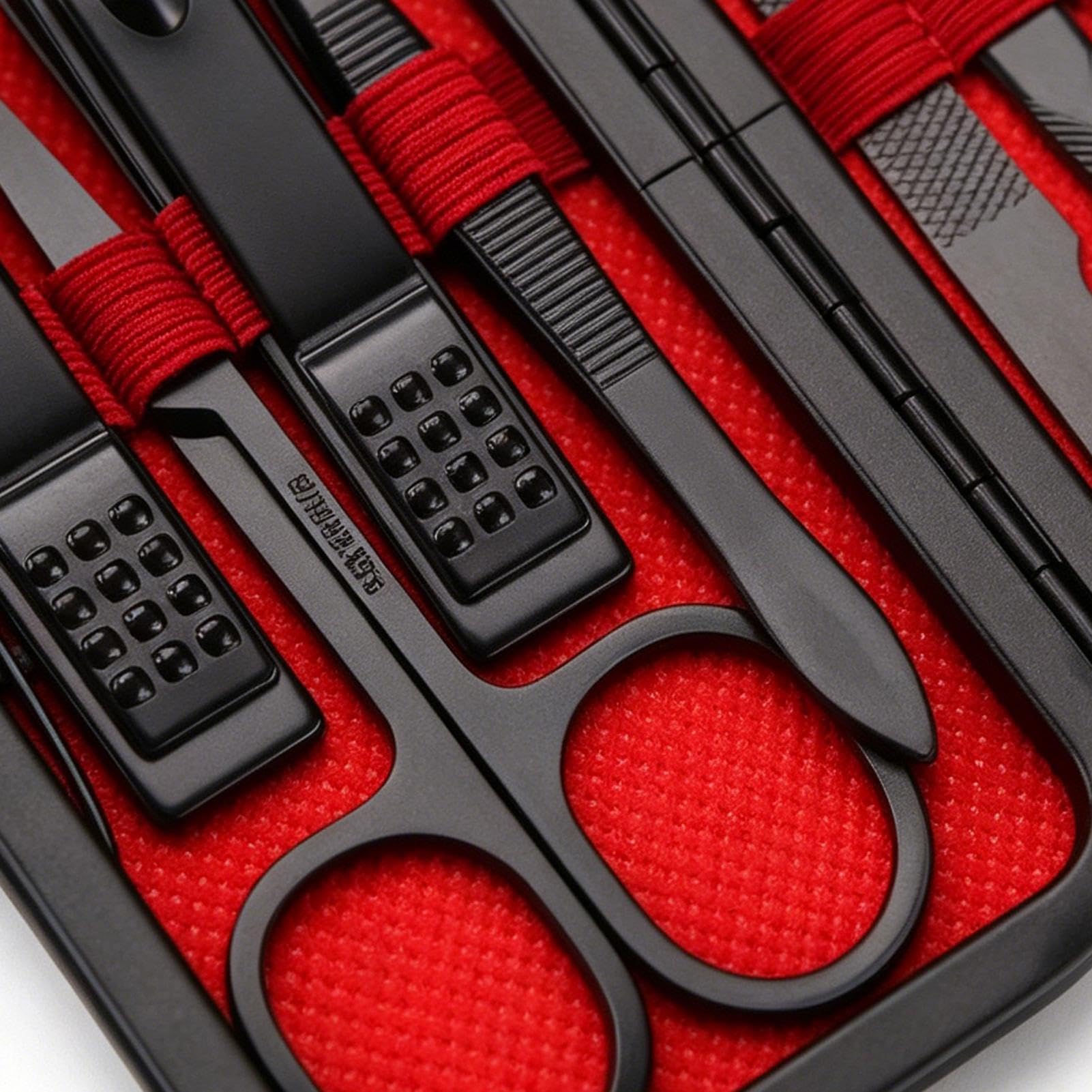 Kit manicure da uomo 10 Pezzi In Acciaio Inossidabile Con Da Viaggio | Set Completo Per Manicure per uomo e donna, salone, viaggio, viaggio d'affari, dormitorio, casa