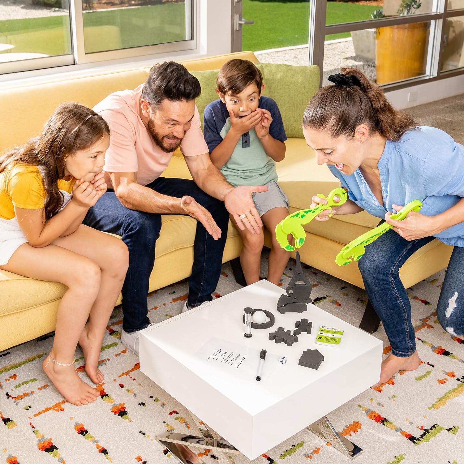 Educational Insights T-Rex Rumble Challenge Game With Dinosaur Arms, Family Game Night, Ages 7+