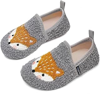 WateLves Children's Slippers Boys Girls Toddler Indoor Outdoor Children's Nursery Slippers and Non-Slip Sole