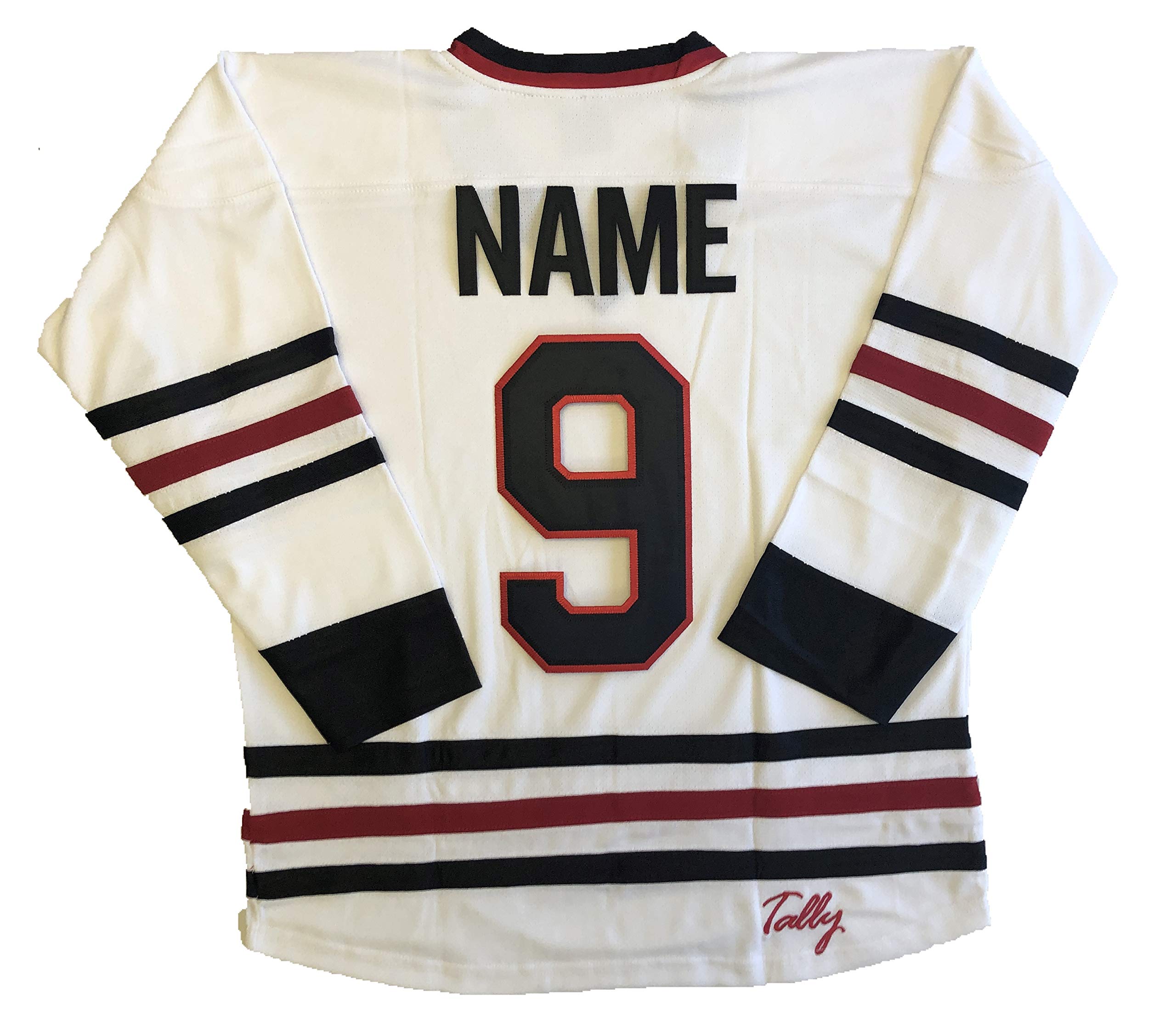 Hitmen Hockey Jerseys - We are Ready to Customize with Your Name and Number (White, Adult Medium)