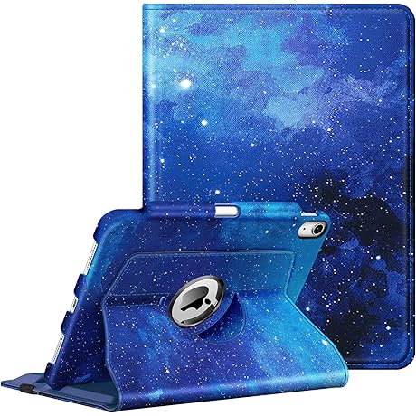 Case for newest iPad 2020 model - Rotating Protective Cover with Pencil Holder