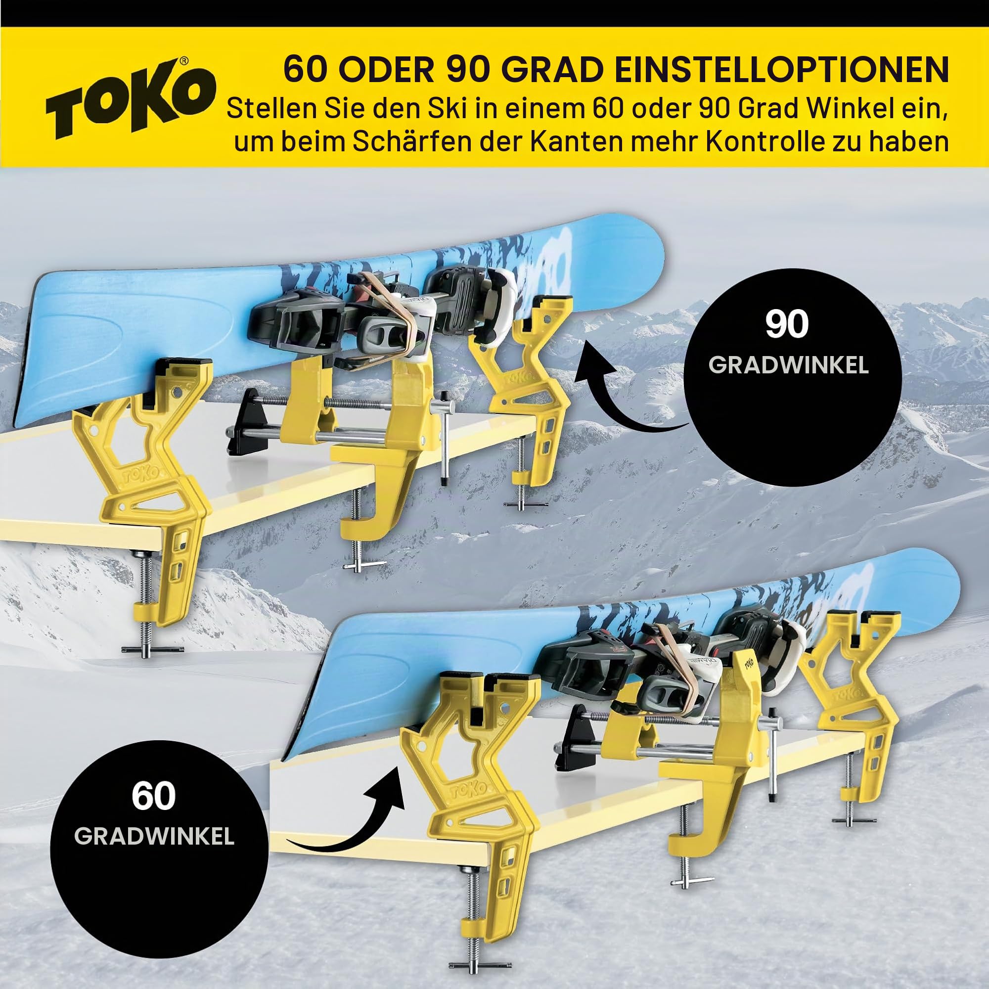 TOKO Ski Vise Freeride
