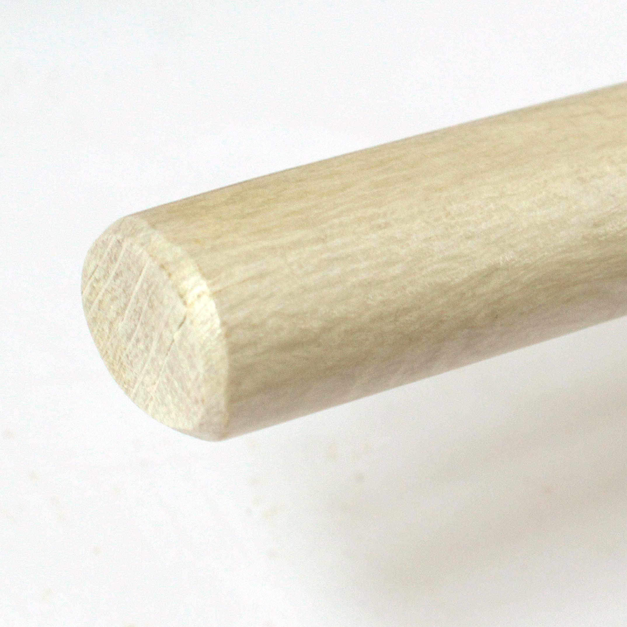 DEPICE Set Bocks Chêne Blanc avec Saya - Iaido, Aïkido, Kenjutsu, Kendo - Longueur 101 cm
