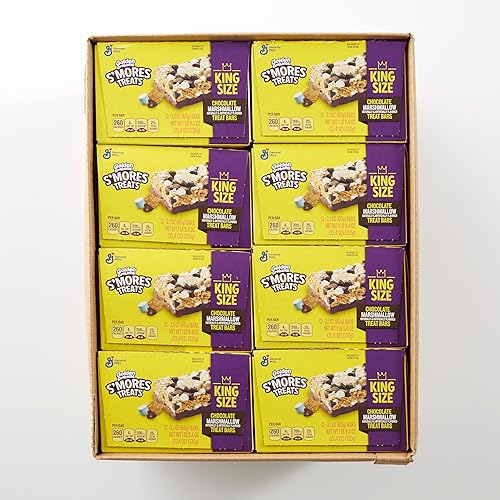 Miniatura 9 de Golden Grahams Smores Treat Barras, tamaño King, 2.1 onzas, 12 unidades (paquete de 8)