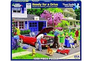 Pure White Puzzle: Ready for a Drive - Challenge Your Skills and...