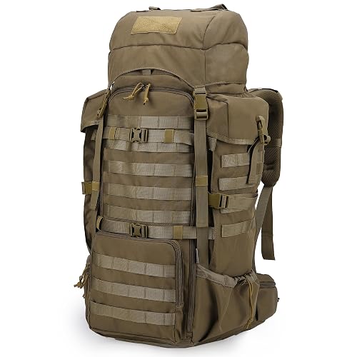 Mardingtop 70L Internal Frame Backpack with Rain Cover