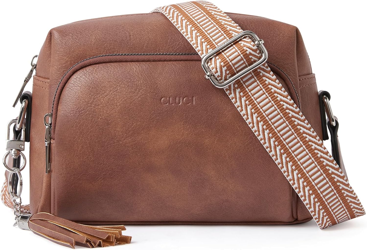 CLUCI Small Crossbody Bags for Women Purses for Women Cross Body Bag Crossbody Purse with Adjustable Wide Strap - Image 8