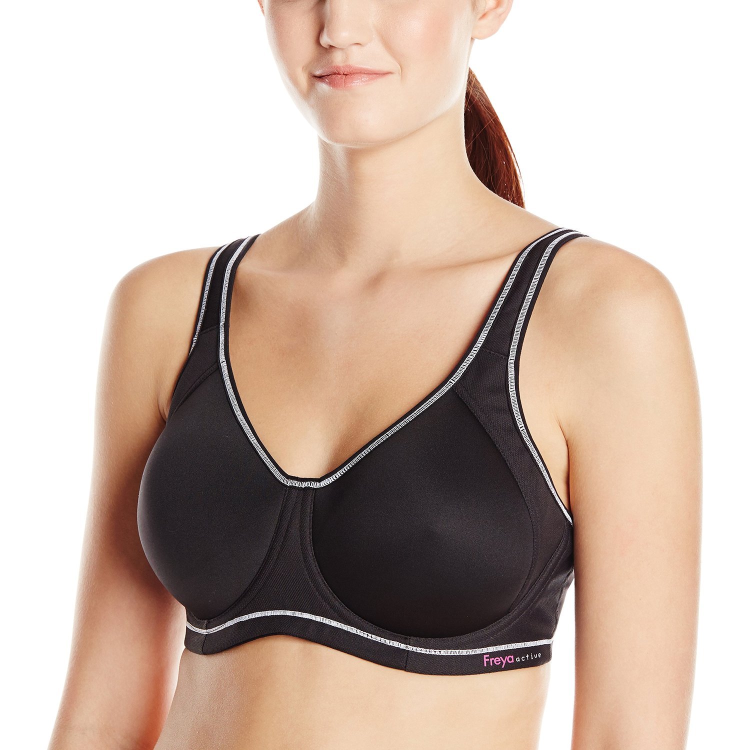 Freya Womens-Sport Sports Bra - Black - 36FF