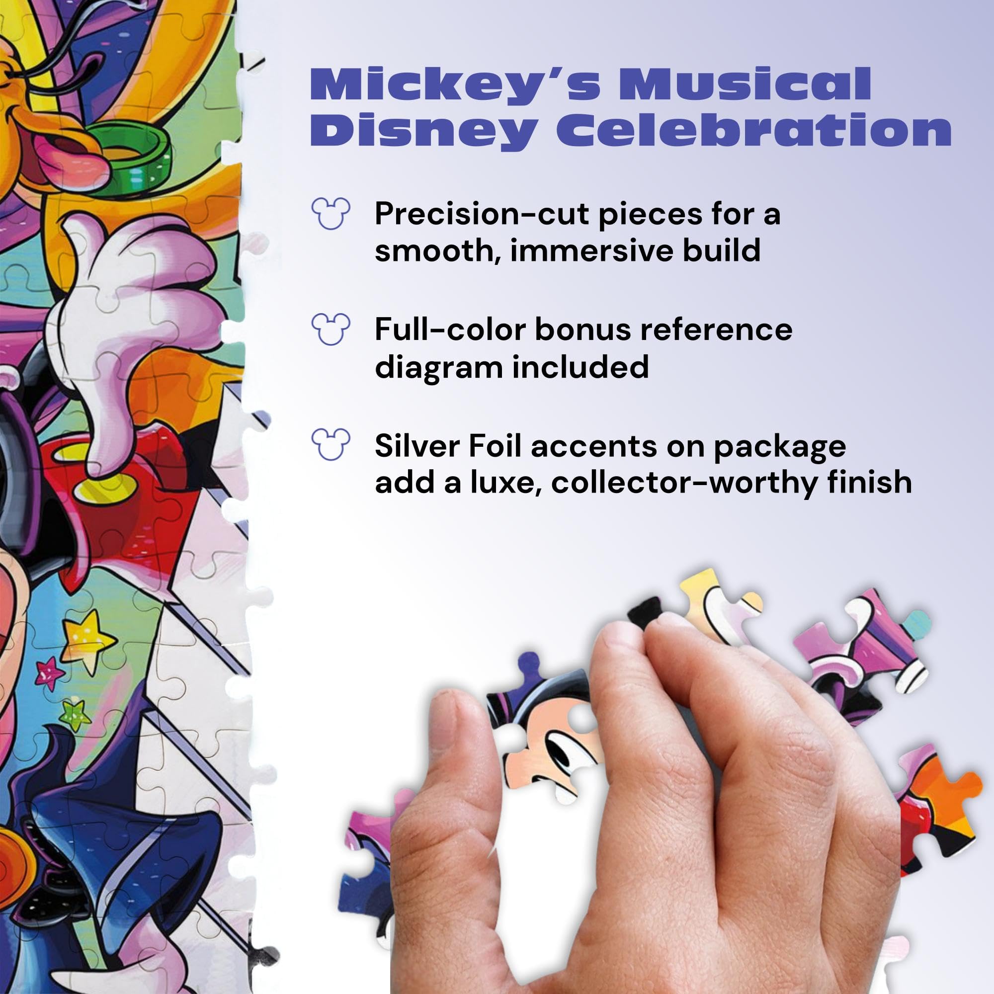 Amazon.com: Buffalo Games Silver Select Mickey's Music Jigsaw