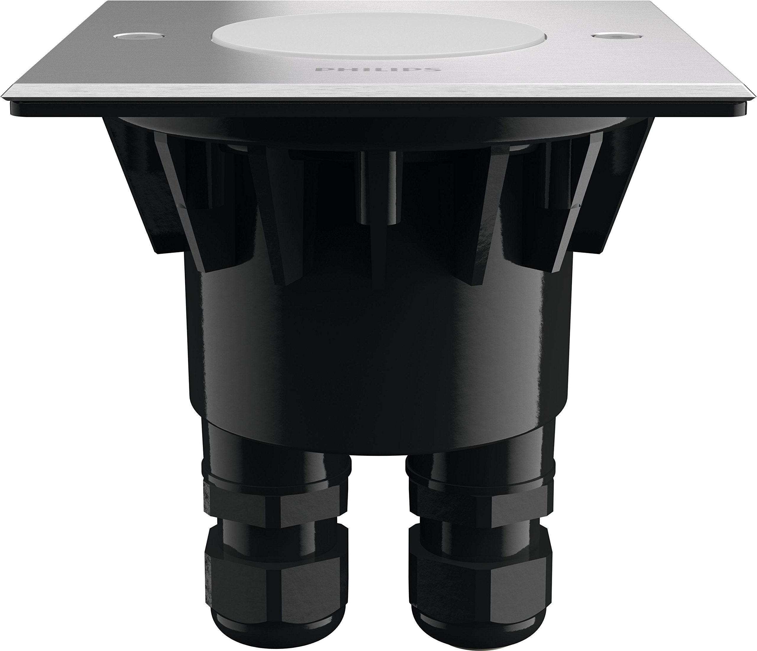 Philips Lighting Projecteur d'extérieur encastré Crust, 3W, 270lm, acier inoxydable