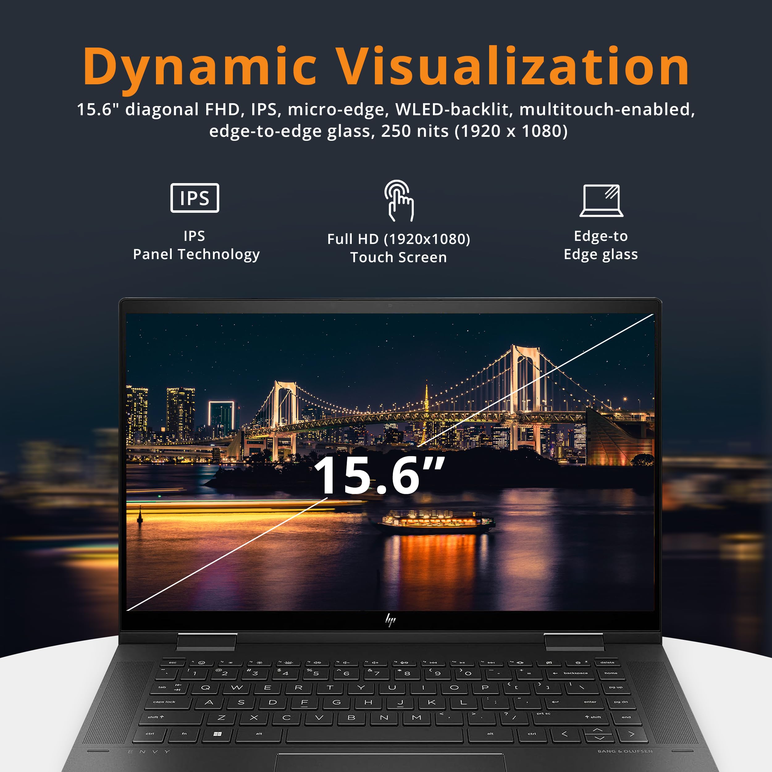 Amazon.com: HP Envy x360 2-in-1 Laptop, 15.6