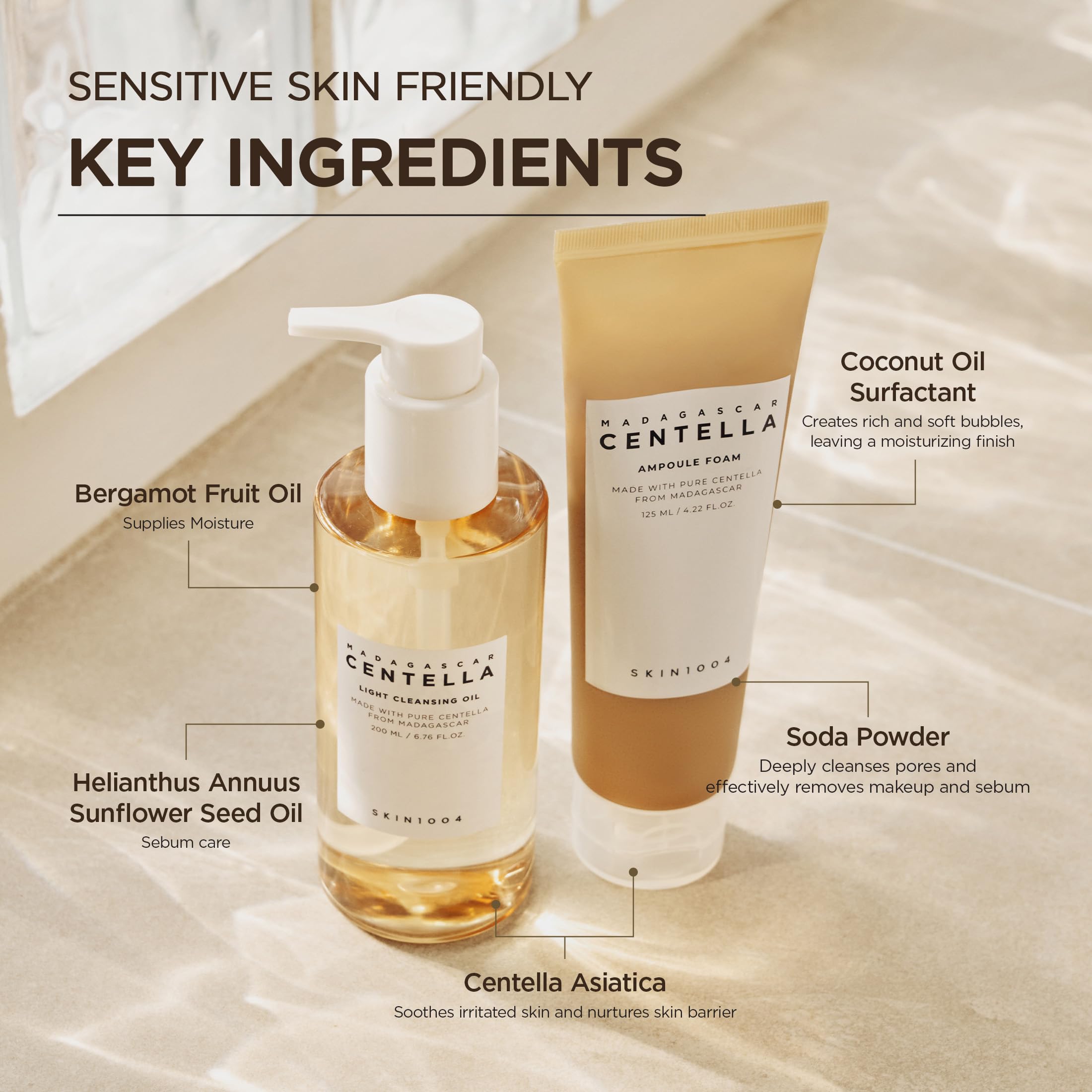 SKIN1004 Madagascar Centella Double Cleansing Duo
