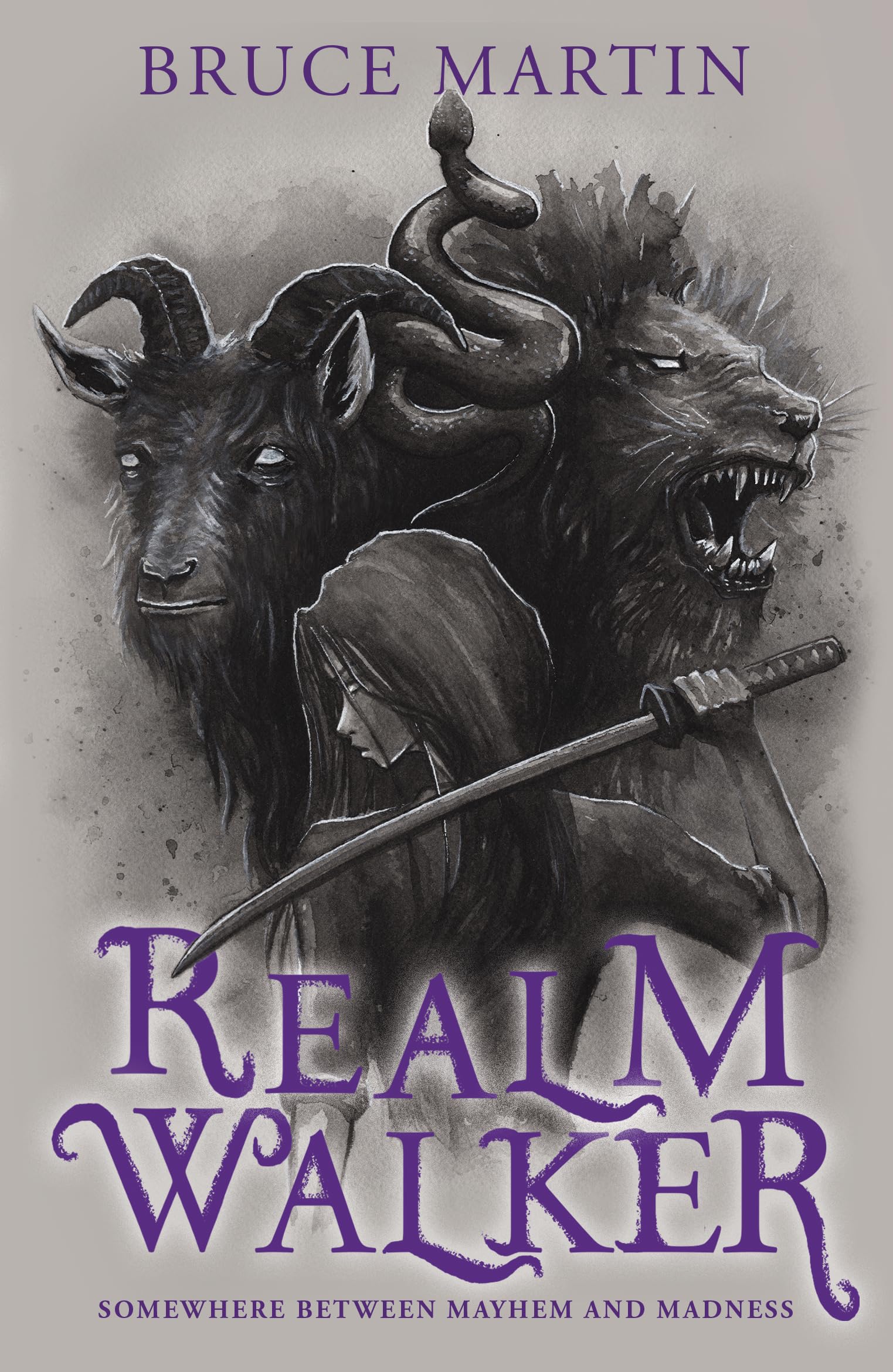 Realm Walker: Somewhere Between Mayhem and Madness – the nail-biting second instalment in a gothic Alice in Wonderland retelling (Dream Walker Book 2)