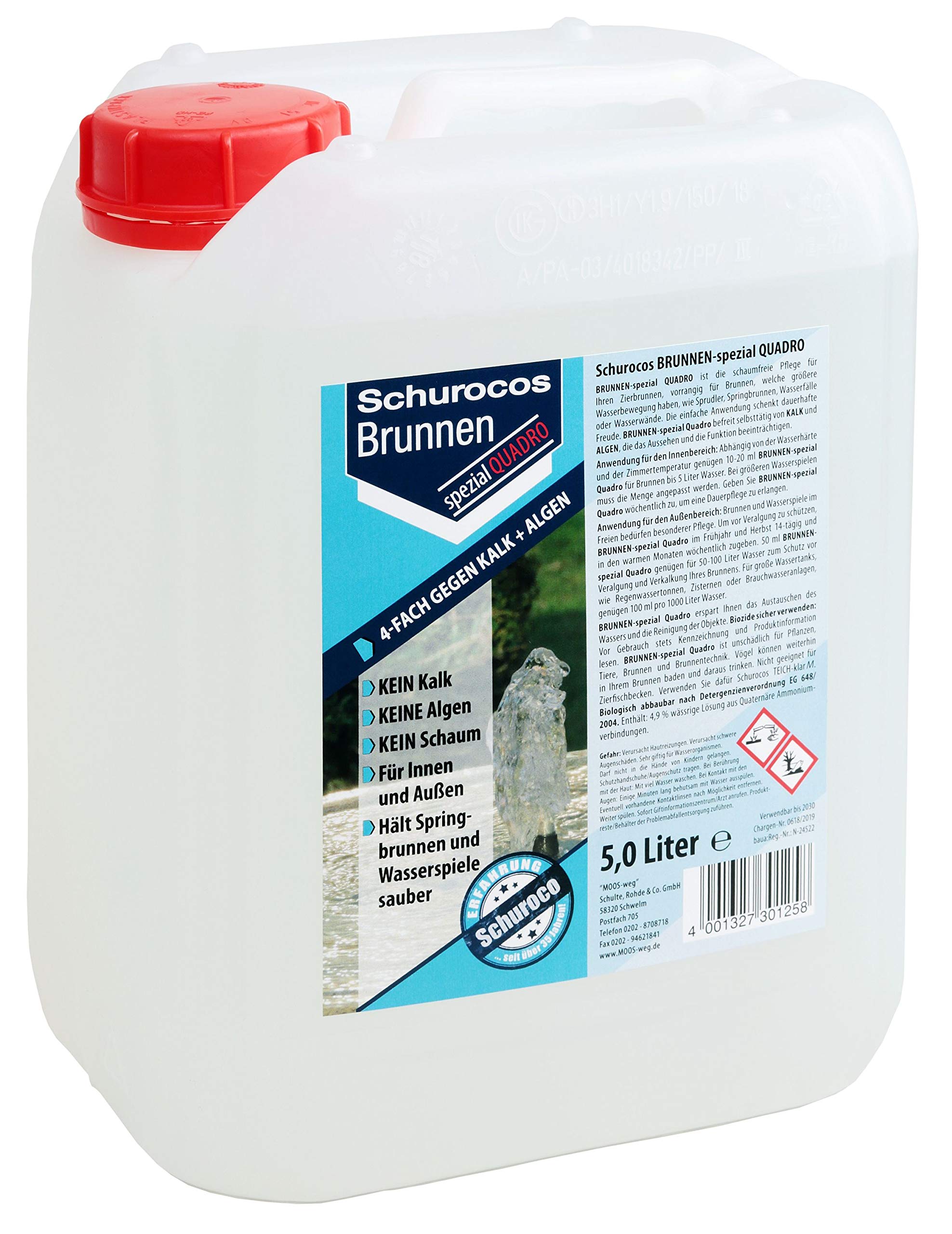 BRUNNEN-Spezial Quadro, 5 Liter