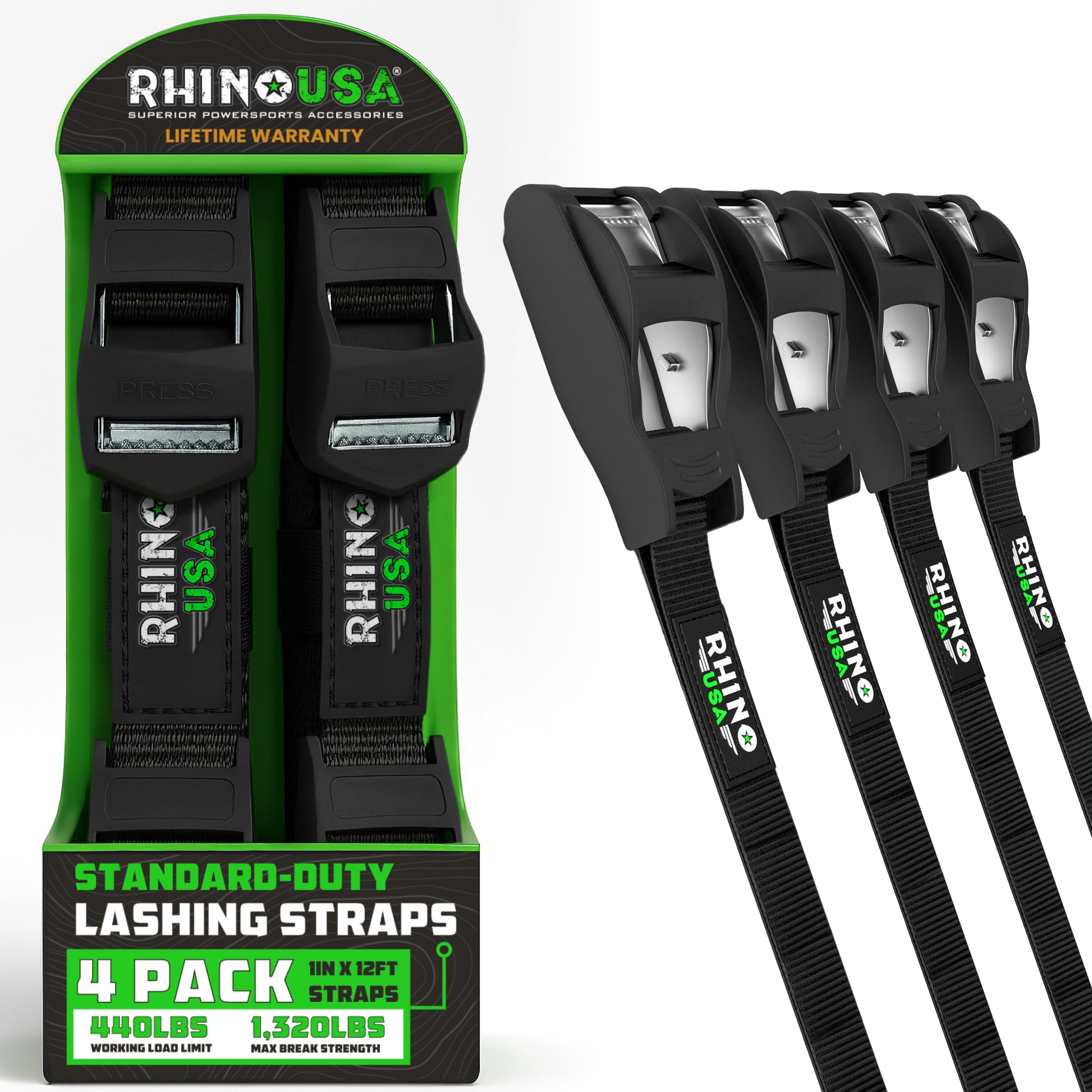 Rhino USA Lashing Straps
