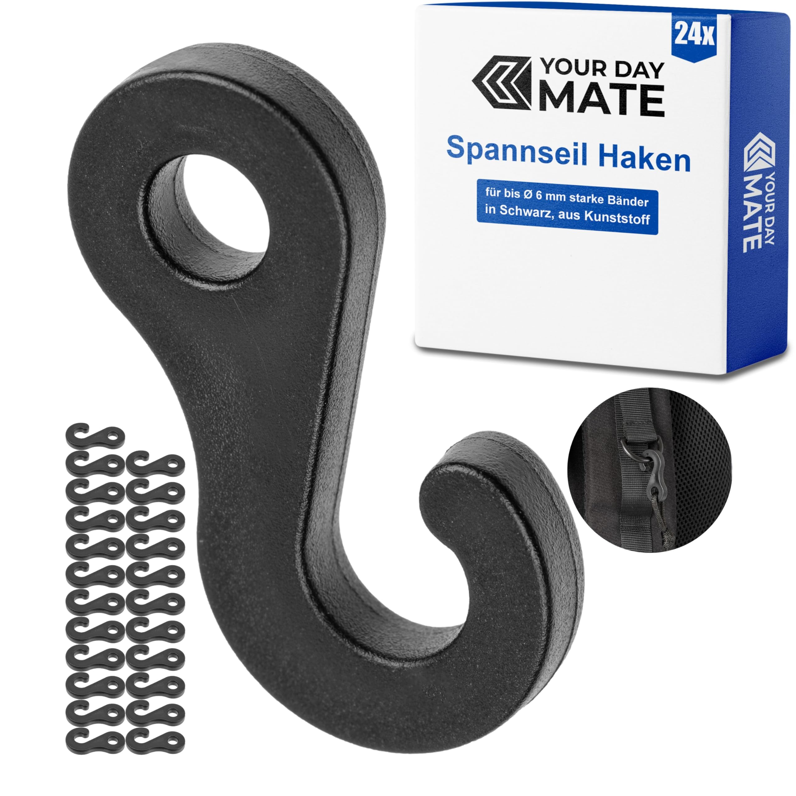 spannseile für markisen Spannseil Haken, 24 Stück, in Schwarz, aus Kunststoff, bis Ø 6 mm Gummiseile, Haken Clip für Outdoor Zelt, Vorzelt, Markise, Plane, Stangenclip, Befestigungshaken Gurtband, Zeltspanner Seilklemme Baumarkt Color:PROPYLENE RED MATT Metal Gear Solid movie Cooking Equipment