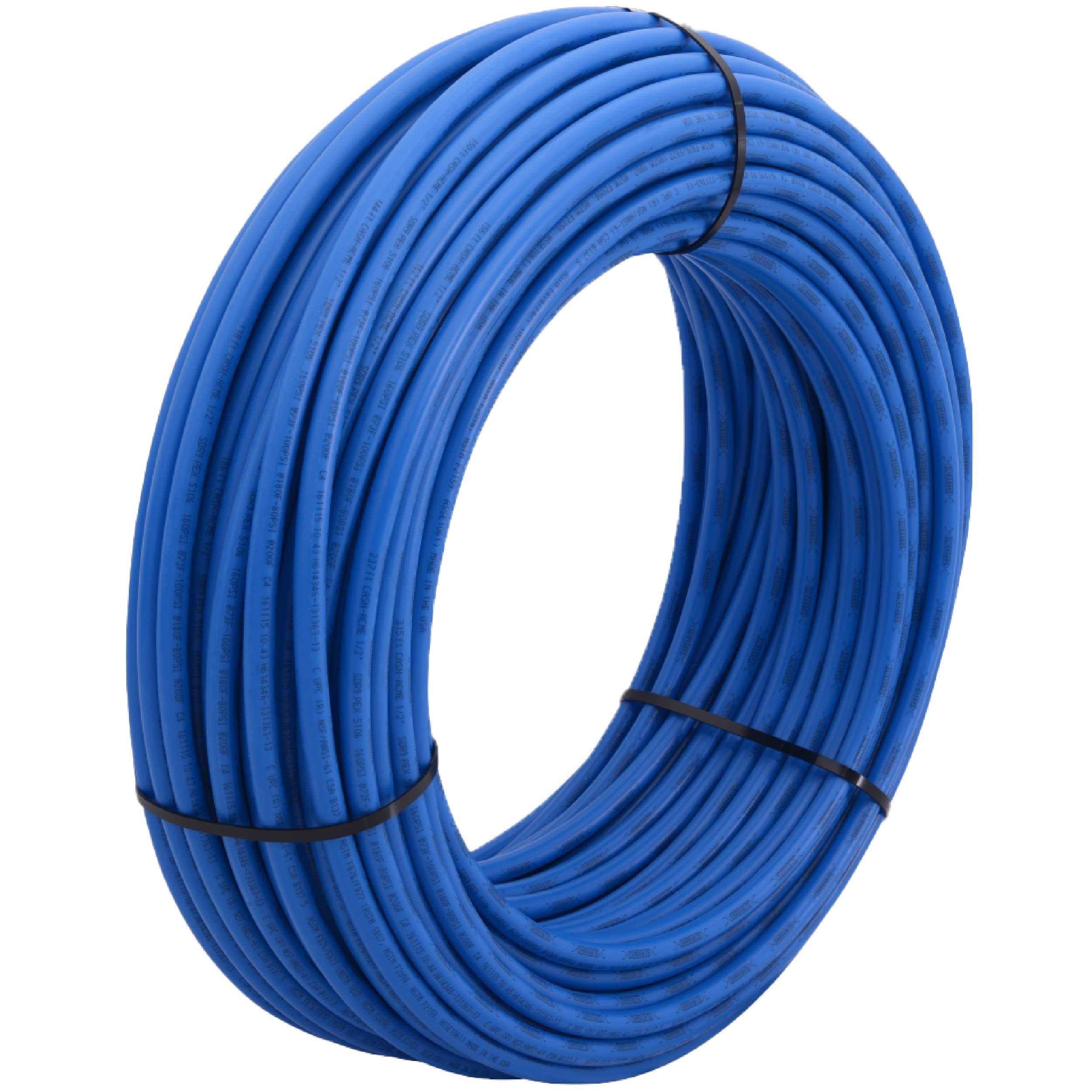SharkBite U860B300 PEX Pipe 1/2 Inch, Blue, Flexible Water Pipe Tubing