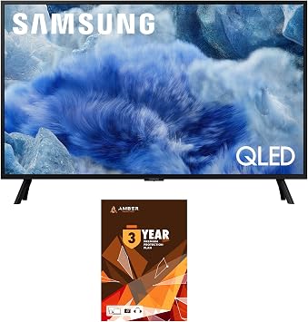 Samsung QN32Q8FAAFXZA 32 Inch Class QLED Q8F 4K Vision AI Smart TV with 3 Year Amber Protection Plan 2025