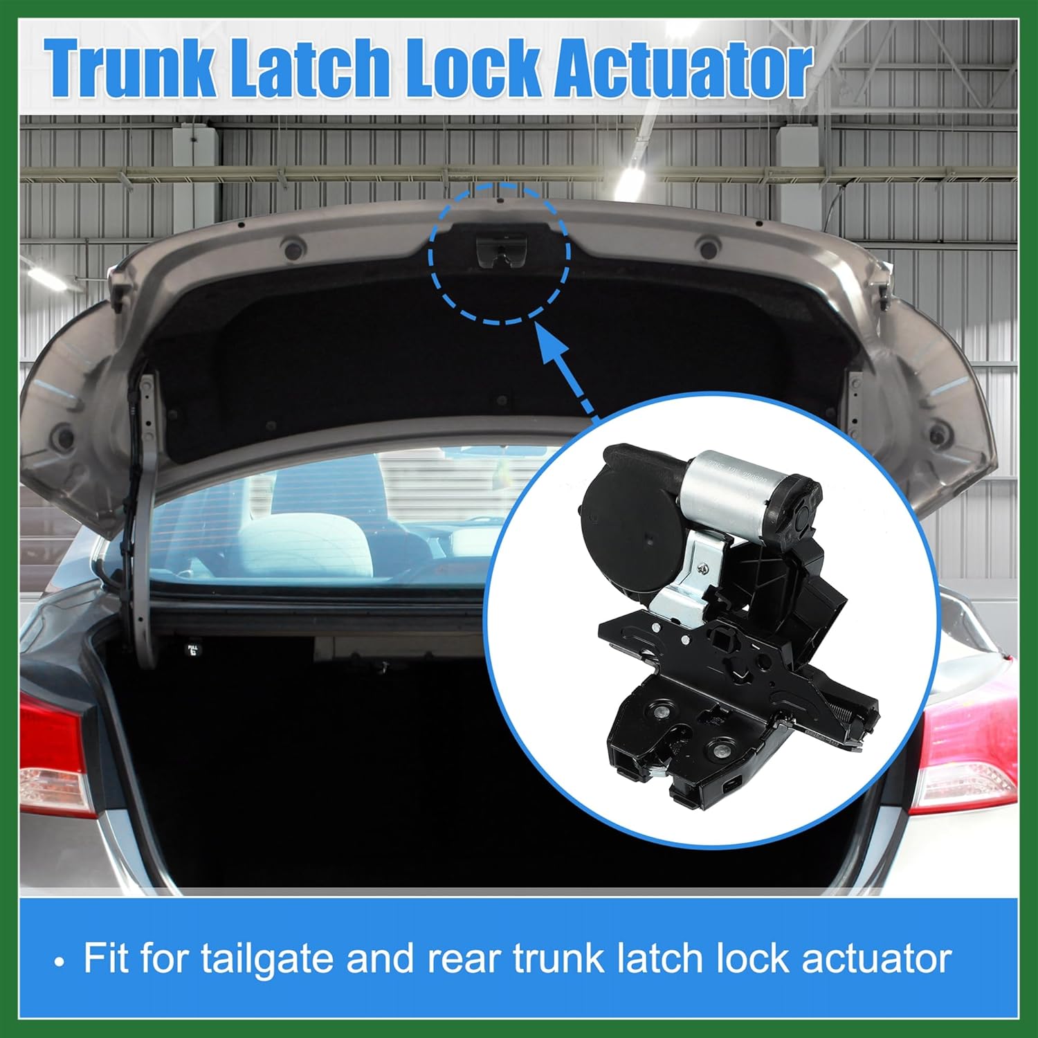 Motoforti Car Rear Trunk Latch Actuator Motor for Chevy Suburban Tahoe Equinox Traverse for GMC Yukon Acadia Terrain for Cadillac XT5 XT4 Regal Hatch Tailgate Lock 13527320 13519125