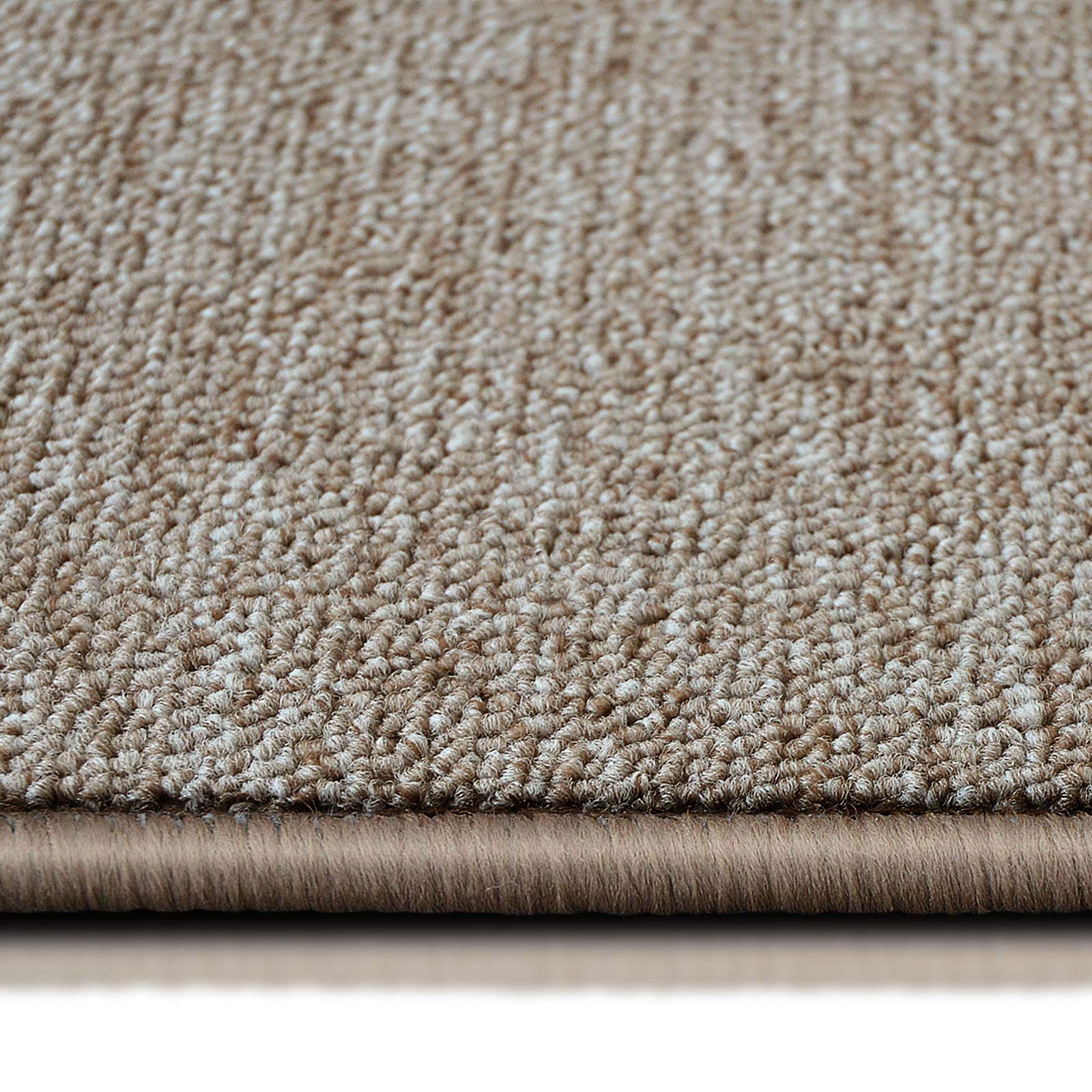 Floordirekt Tappeto London | Tappeto per soggiorno, ingresso e sala da pranzo | Resistente e facile da pulire | 11 colori e molte dimensioni (80 x 450 cm, Beige 70)