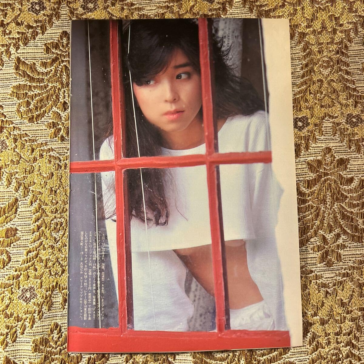 Amazon.co.jp: 極 川島なお美 グラビア 切り抜き 4P 当時物 80年代