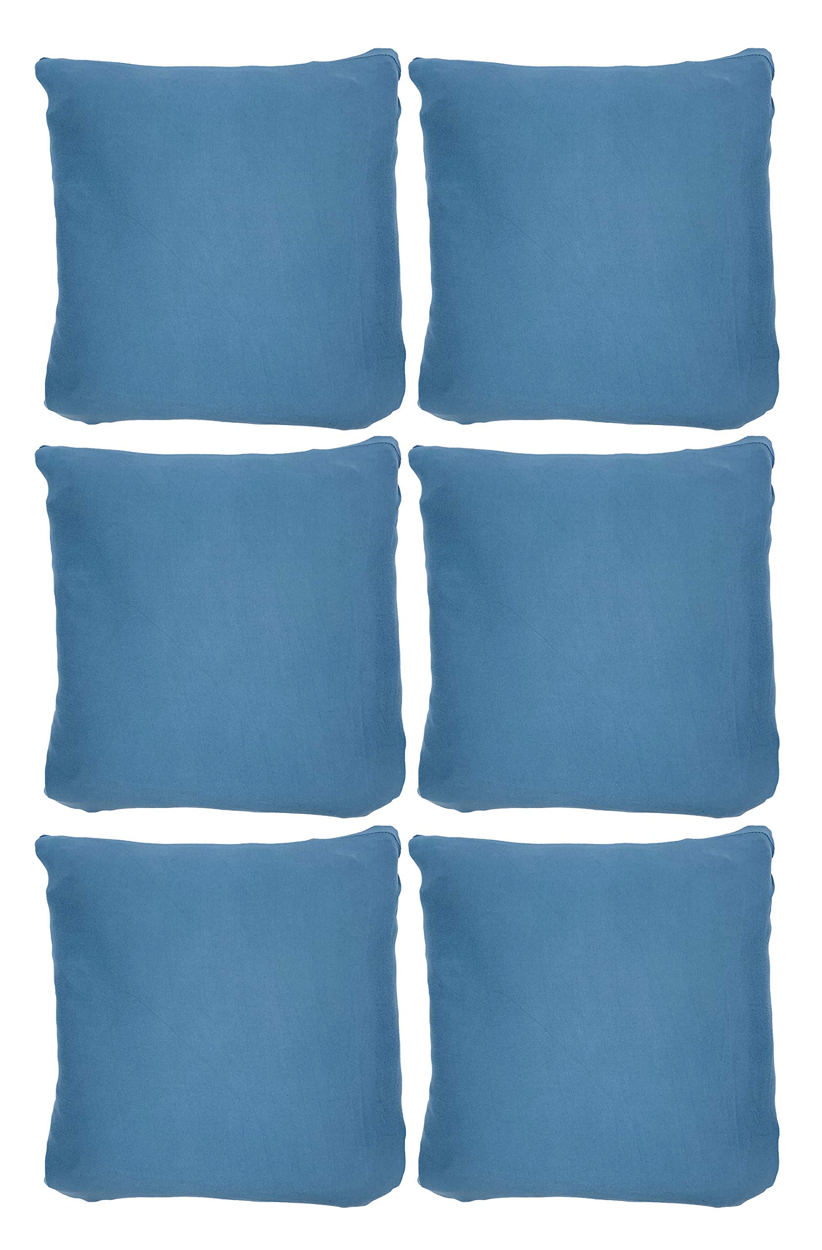 House of Quirk Polyester Cushion Cover Home Sofa Decorative Floral Prints (6 Cushion Covers, Teal Blue) (B08Y6V5ND6) Amazon Price History, Amazon Price Tracker