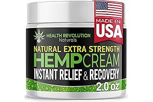 Extra Strength Hemp Cream For Army Health
