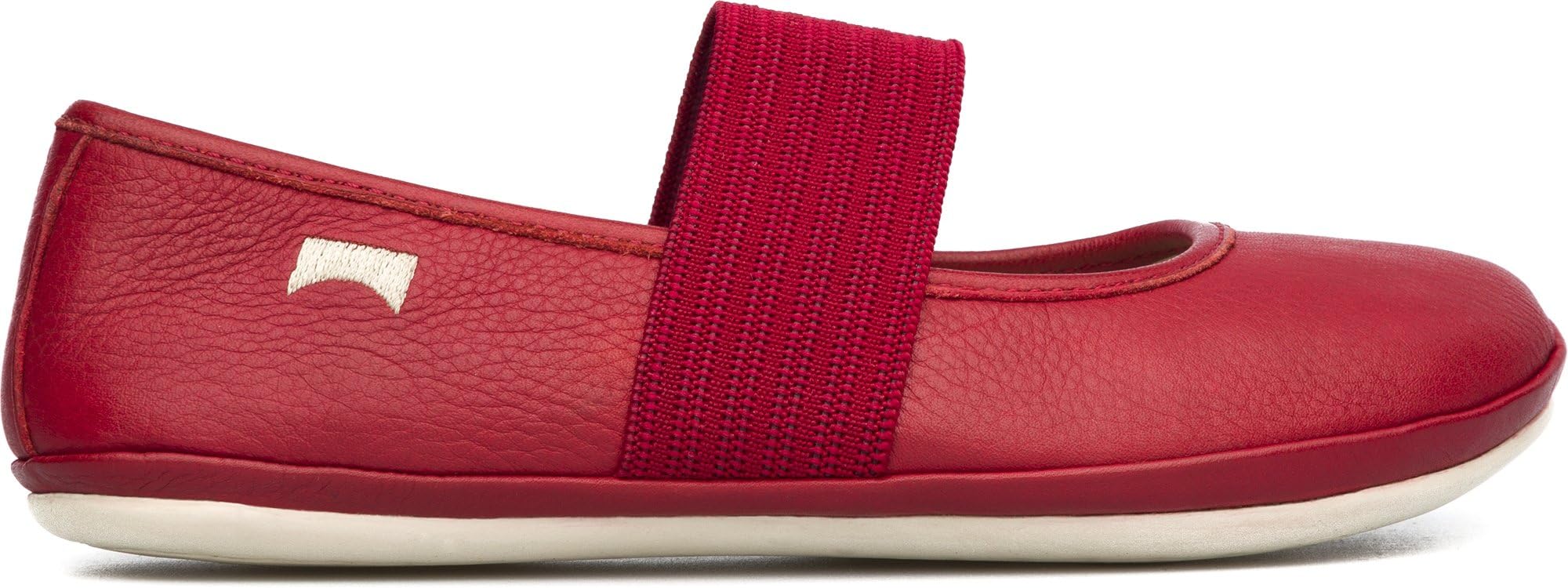 Camper Kids Right Classic Ballet Flats (Toddler/Little Kid/Big Kid),Dark Red,36 EU(4 M US Big Kid)