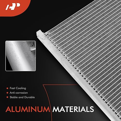 Miniatura 2 de A-Premium Condensador de aire acondicionado compatible con Ford Mustang 1999-2004 3.8L 3.9L 4.6L, Reemplazar # 4882, 1R3Z19712CA