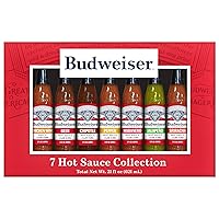 Vista 1 de Marketplace Brands - Colección Budweiser Hot Sauce 7 CT. 3fl oz/ea