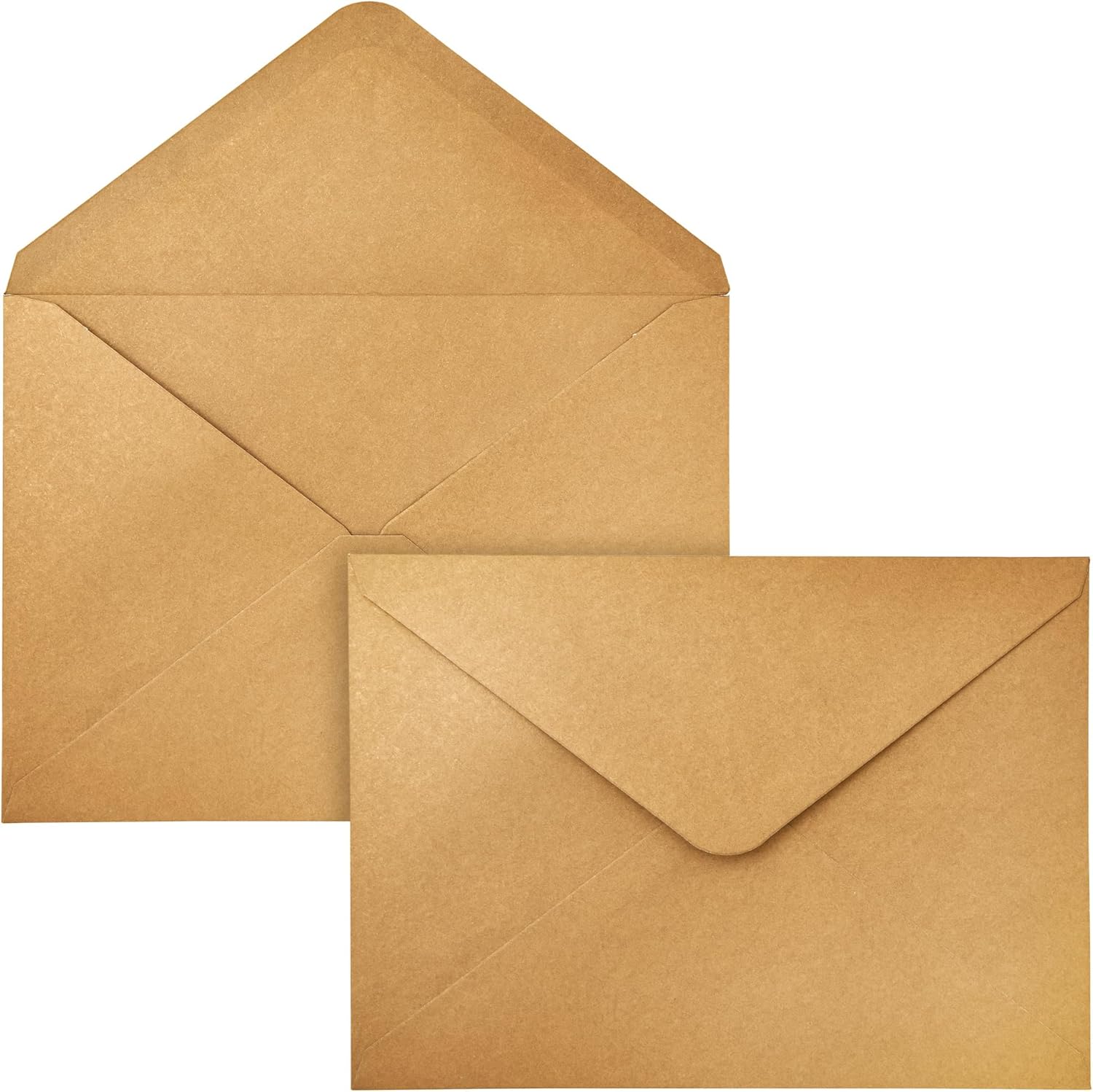 Juvale Wedding Cards Pack - Gold Foil Designs & Gilded Envelopes as Wedding Gifts for Newlyweds - Blank Engagement Card Interiors - 5 x 7 in, Pack of 24, Multicolor - Image 7