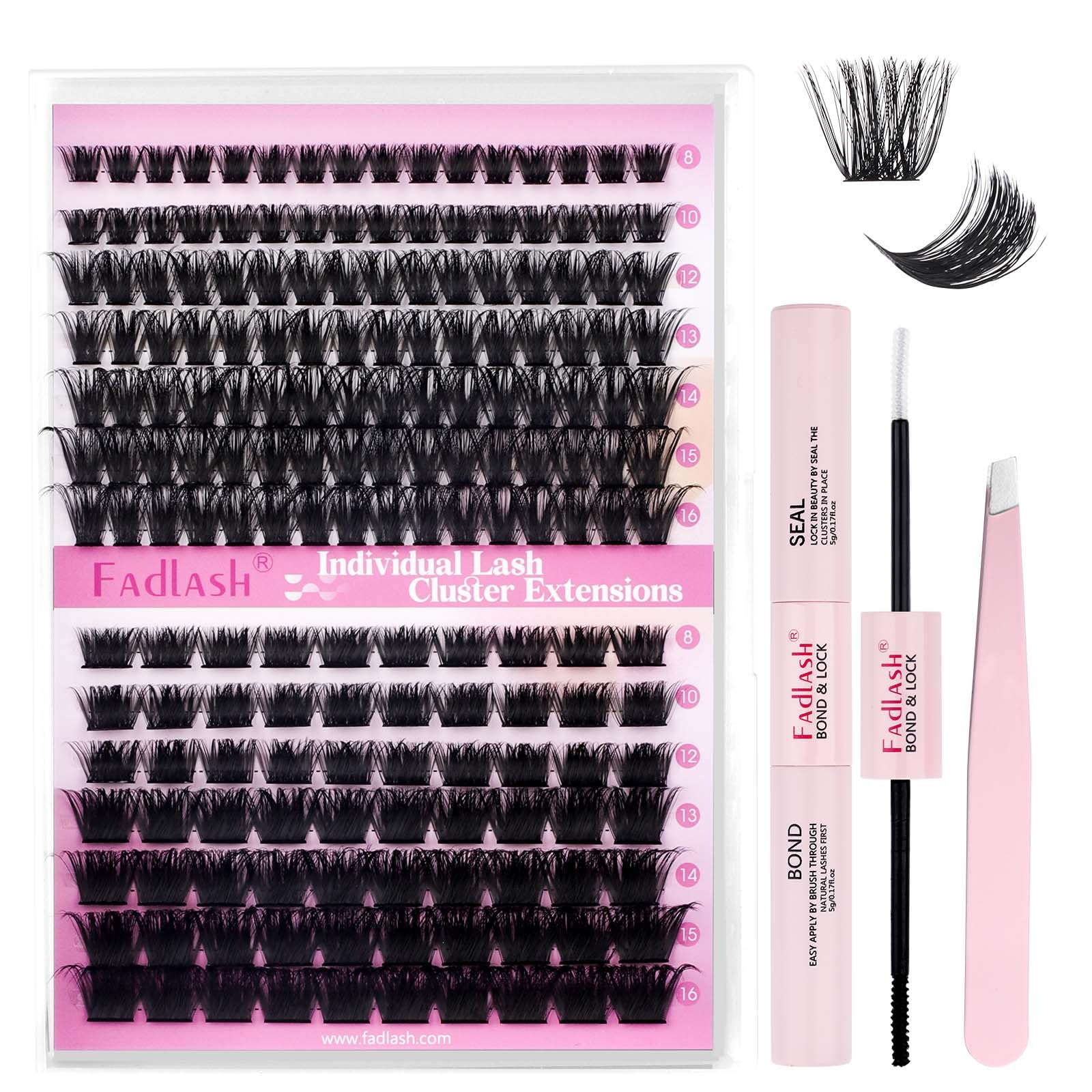 FADLASH Lash 120pcs 0.07mm D Curl 8-16mm 40D Mixed Trays Customizable DIY Eyelash Extensions for Beginners — view 58