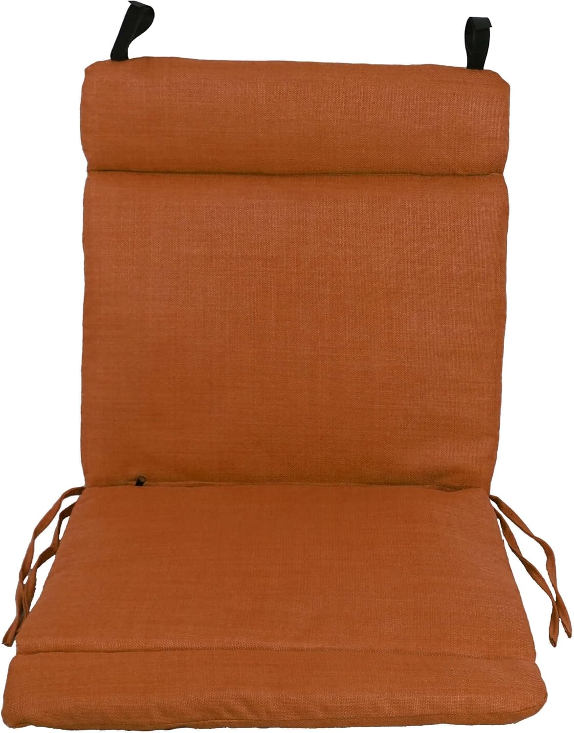 Blazing Needles Outdoor Chair Seat and Back Cushion, Cinnamon