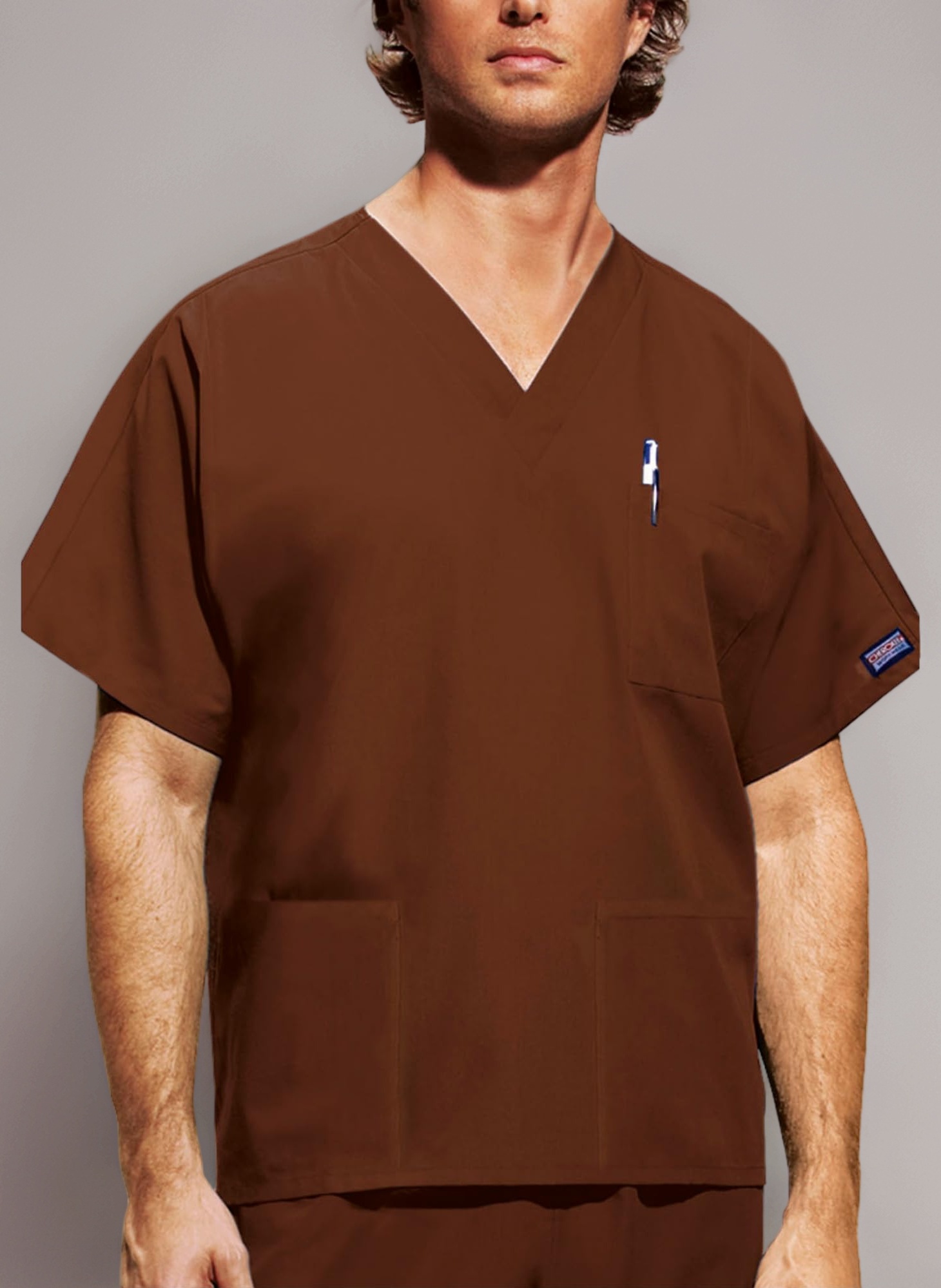 Cherokee Men & Women Scrubs Top Workwear Originals V-Neck 4876