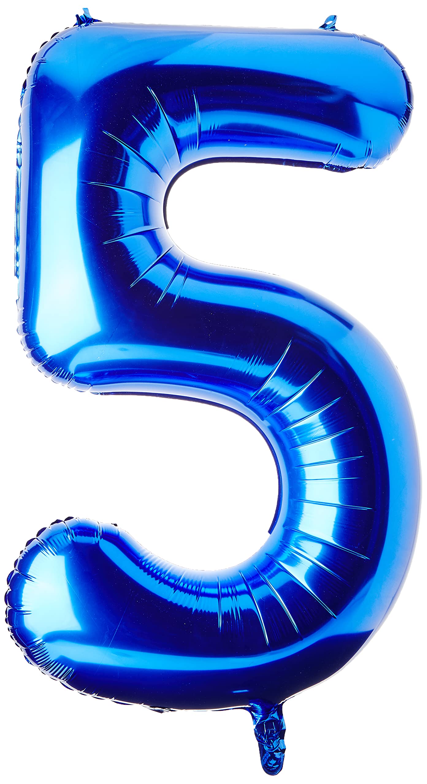 Unique Party 55745-34" Giant Blue Foil Number 5 Balloon