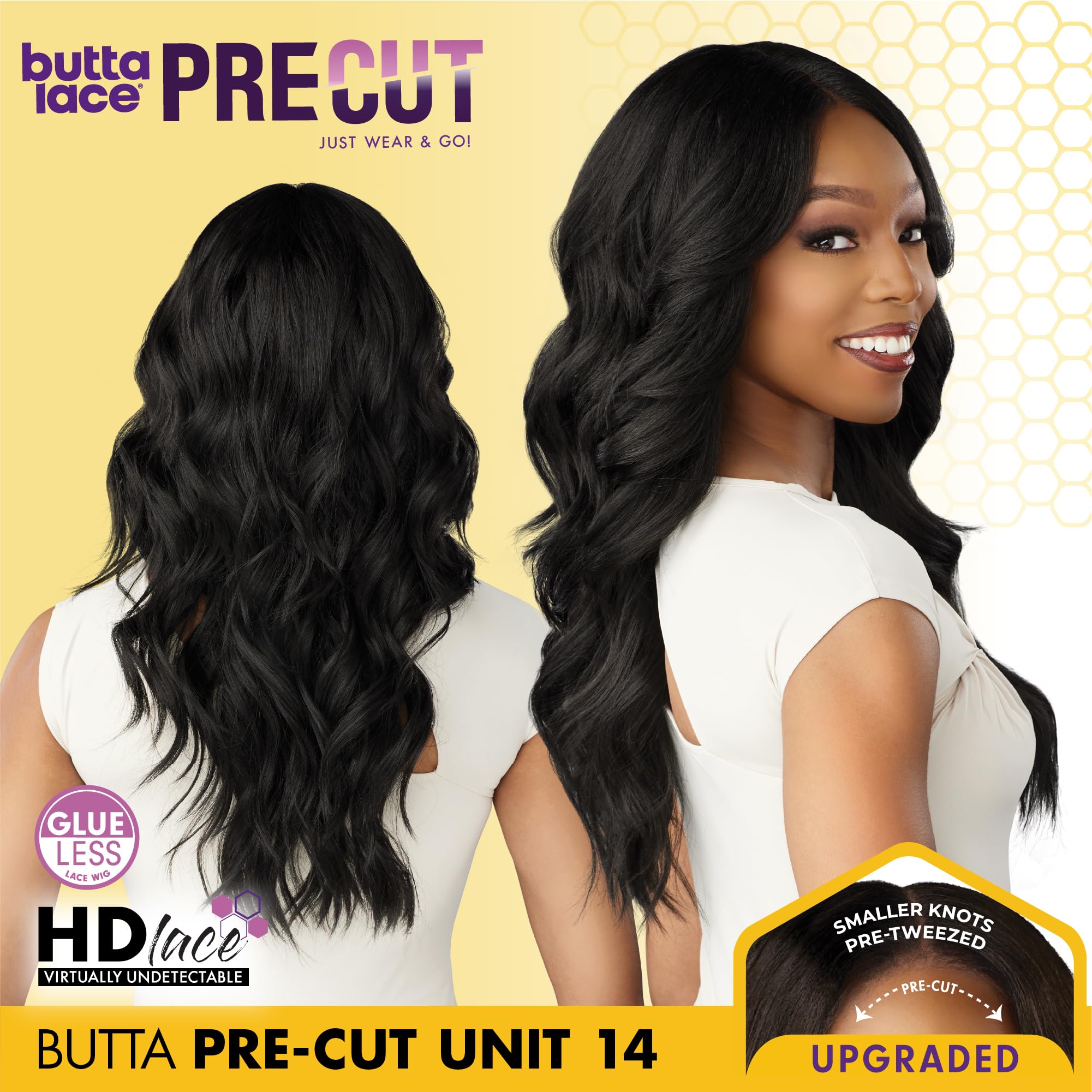 Amazon.com : Sensationnel Butta Lace Precut Wigs - Unit 14 